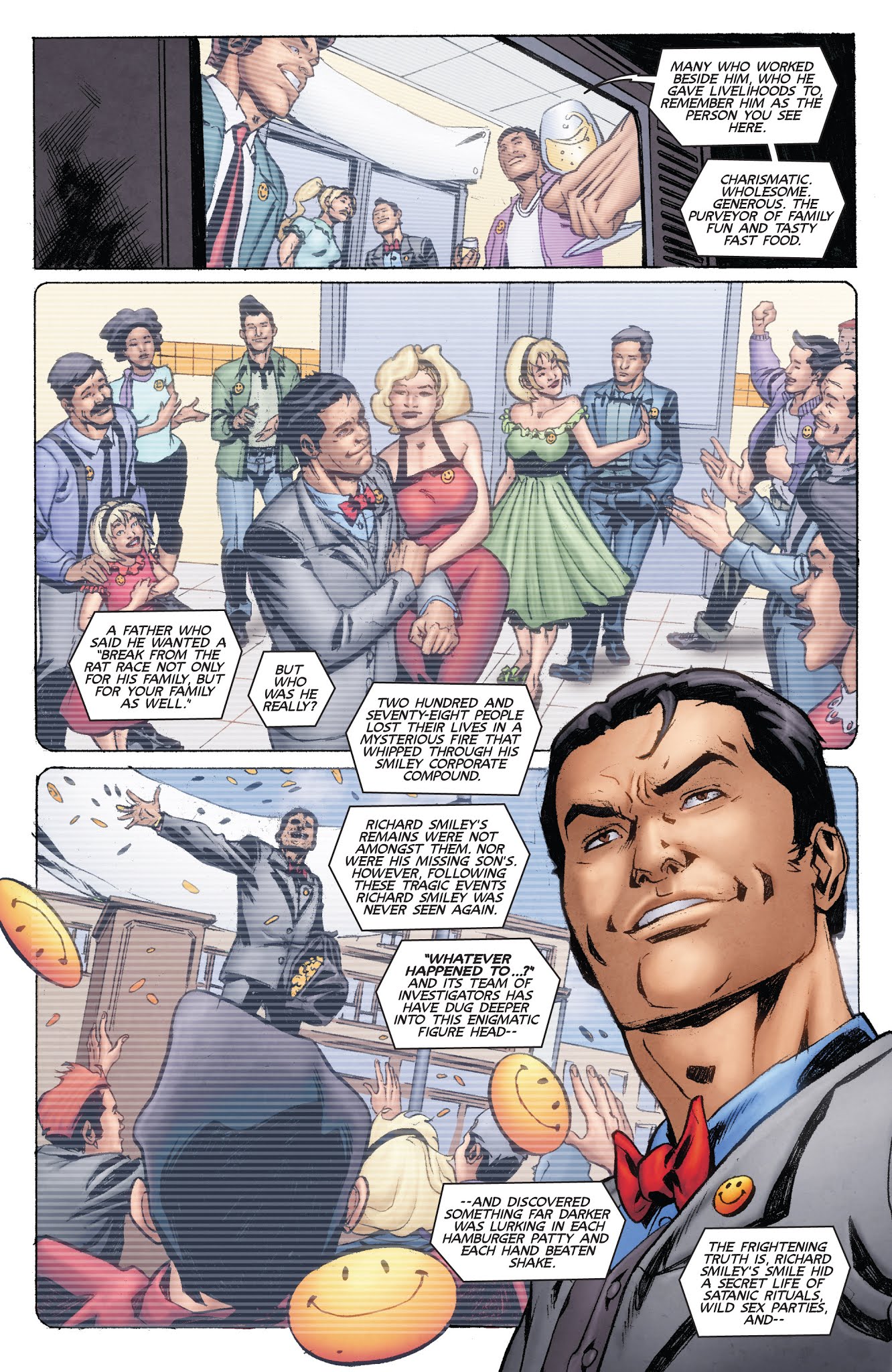Read online Chaos!: Smiley the Psychotic Button comic -  Issue # Full - 5