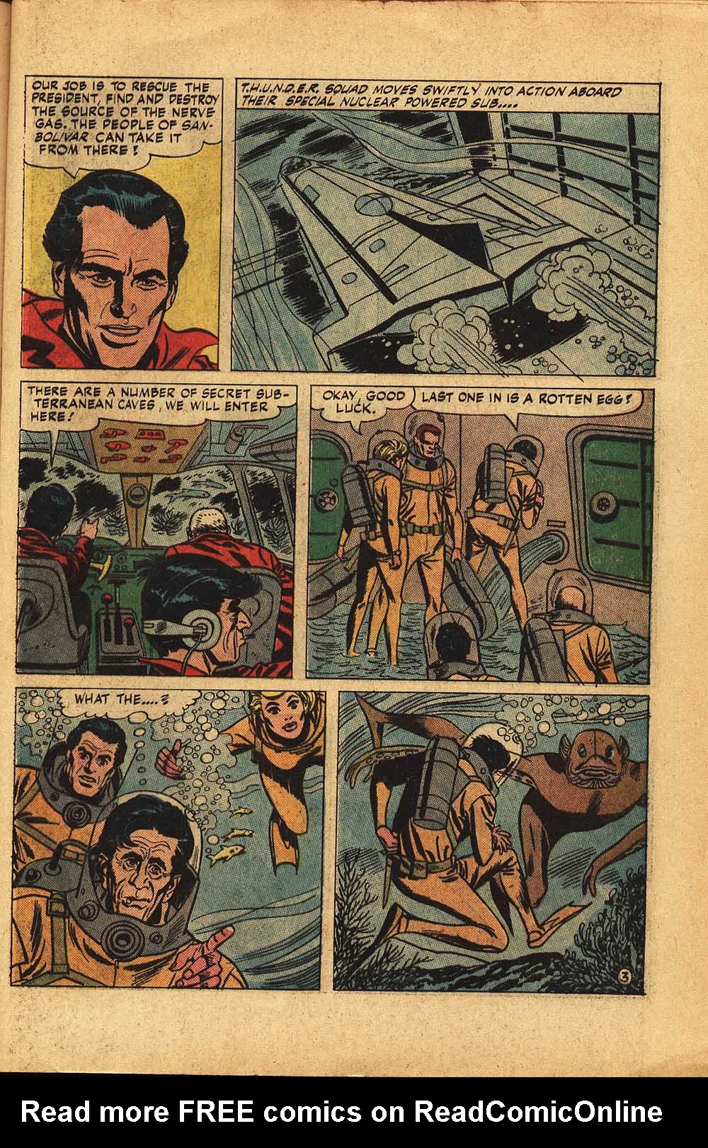 Read online T.H.U.N.D.E.R. Agents (1965) comic -  Issue #2 - 52