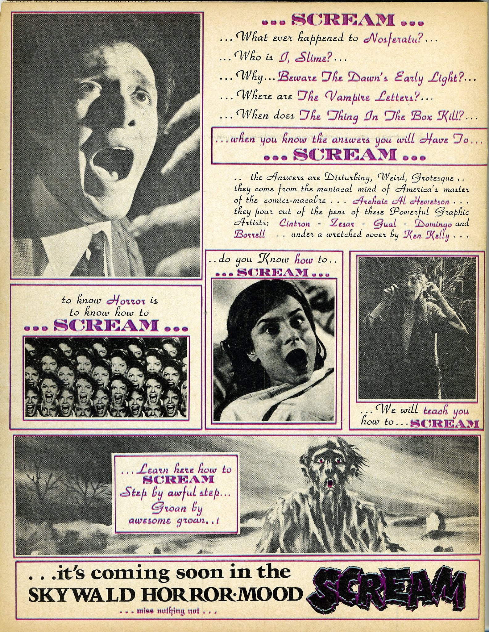 Read online Nightmare (1970) comic -  Issue #11 - 68