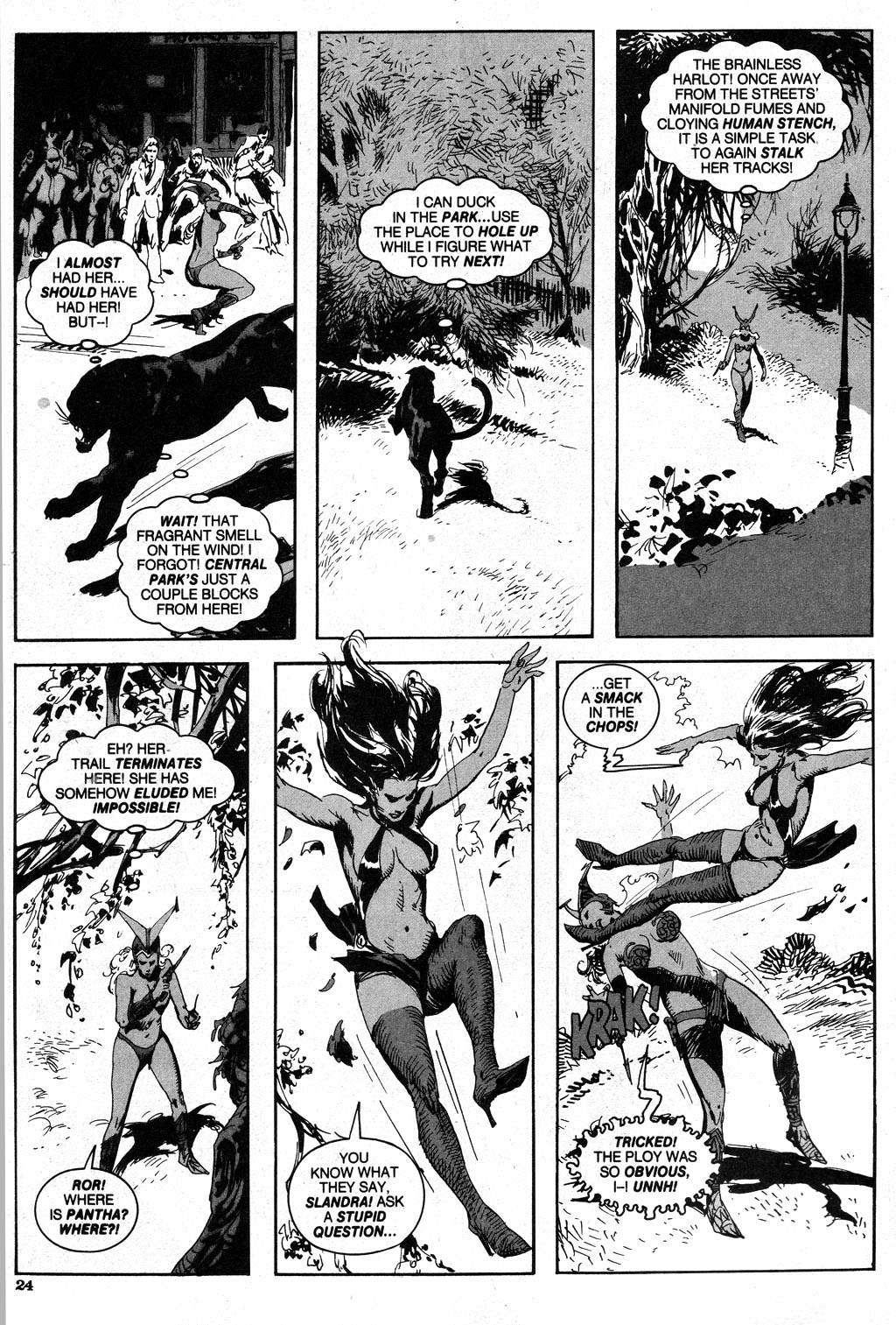Read online Vampirella (1969) comic -  Issue #104 - 24
