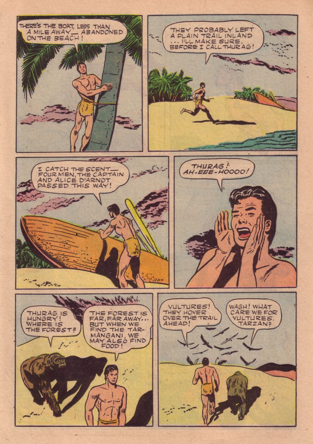Read online Tarzan (1948) comic -  Issue #29 - 11