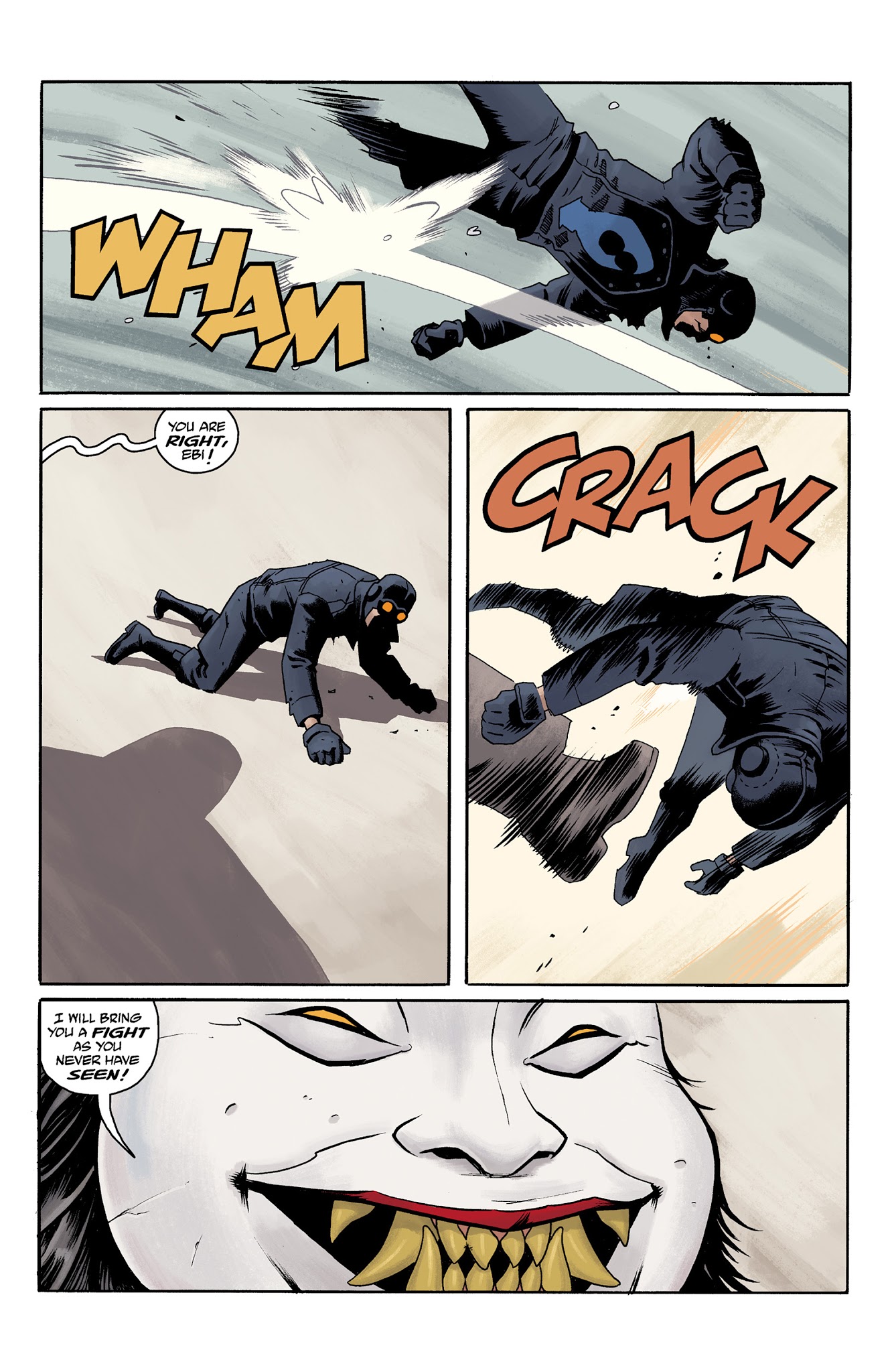 Read online Lobster Johnson: Mangekyō comic -  Issue # Full - 16