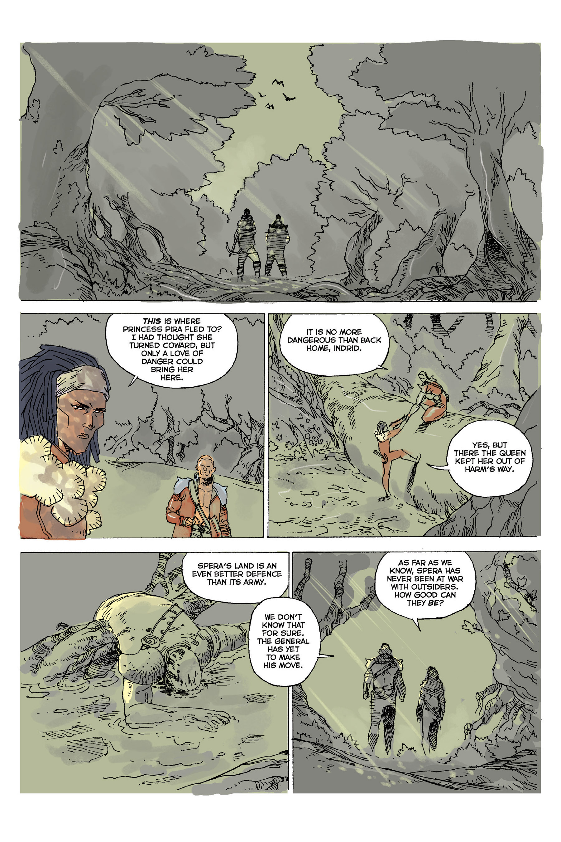 Read online Spera: Ascension of the Starless comic -  Issue # TPB 1 (Part 1) - 6