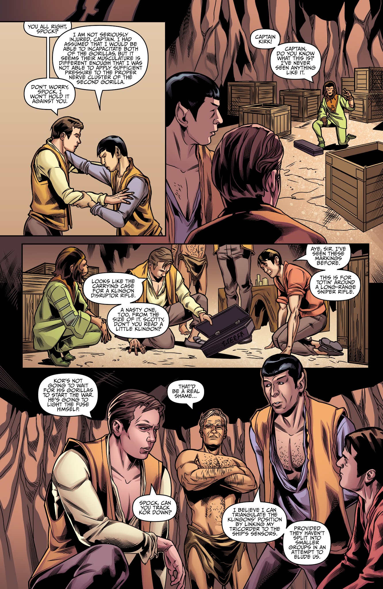 Read online Star Trek/Planet of the Apes: The Primate Directive comic -  Issue # _TPB - 85
