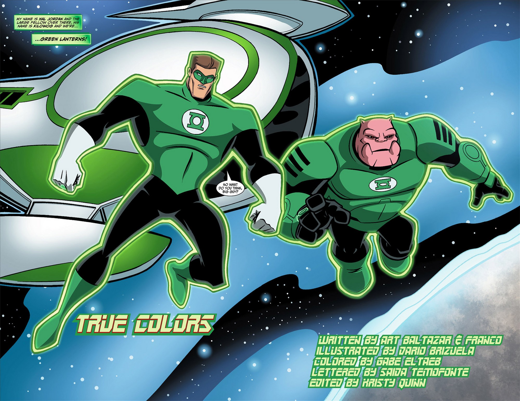 Read online Green Lantern: The Animated Series comic -  Issue #0 - 3