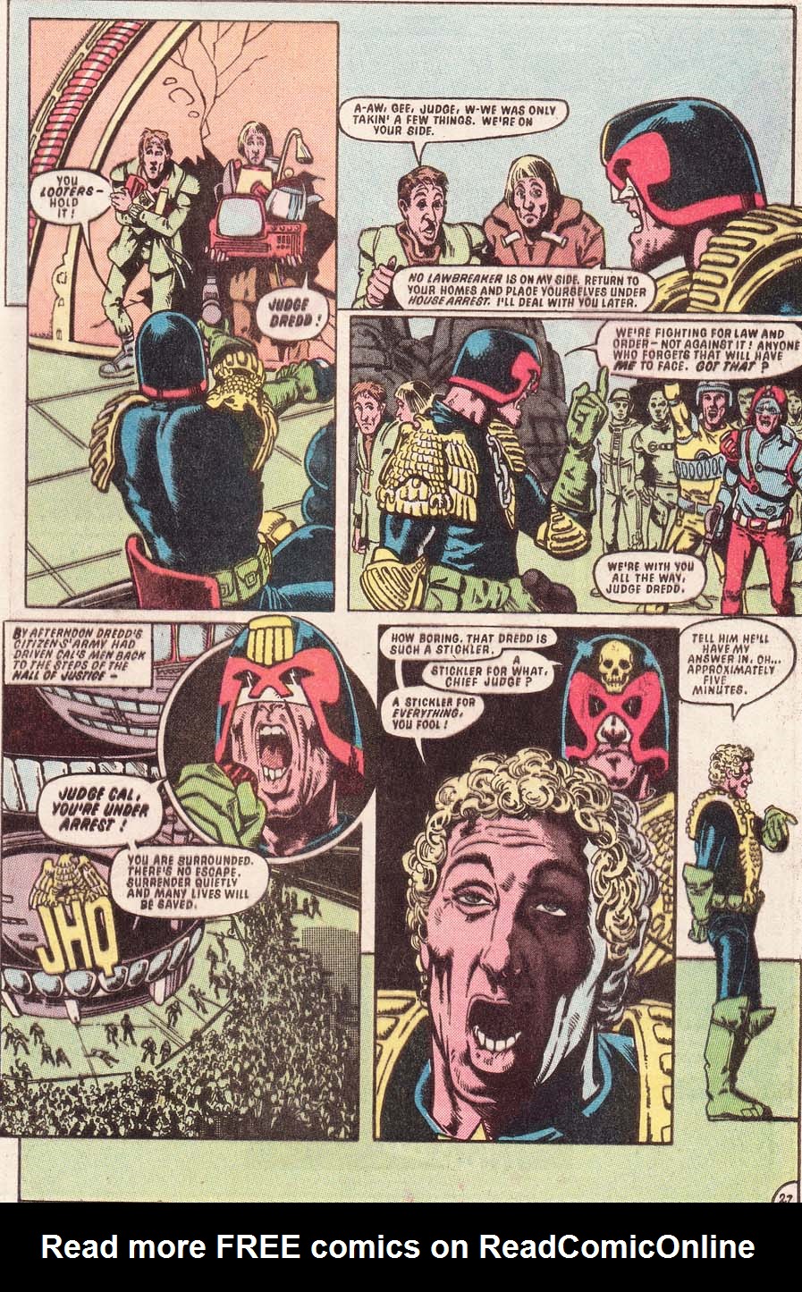 Read online Judge Dredd (1983) comic -  Issue #10 - 28