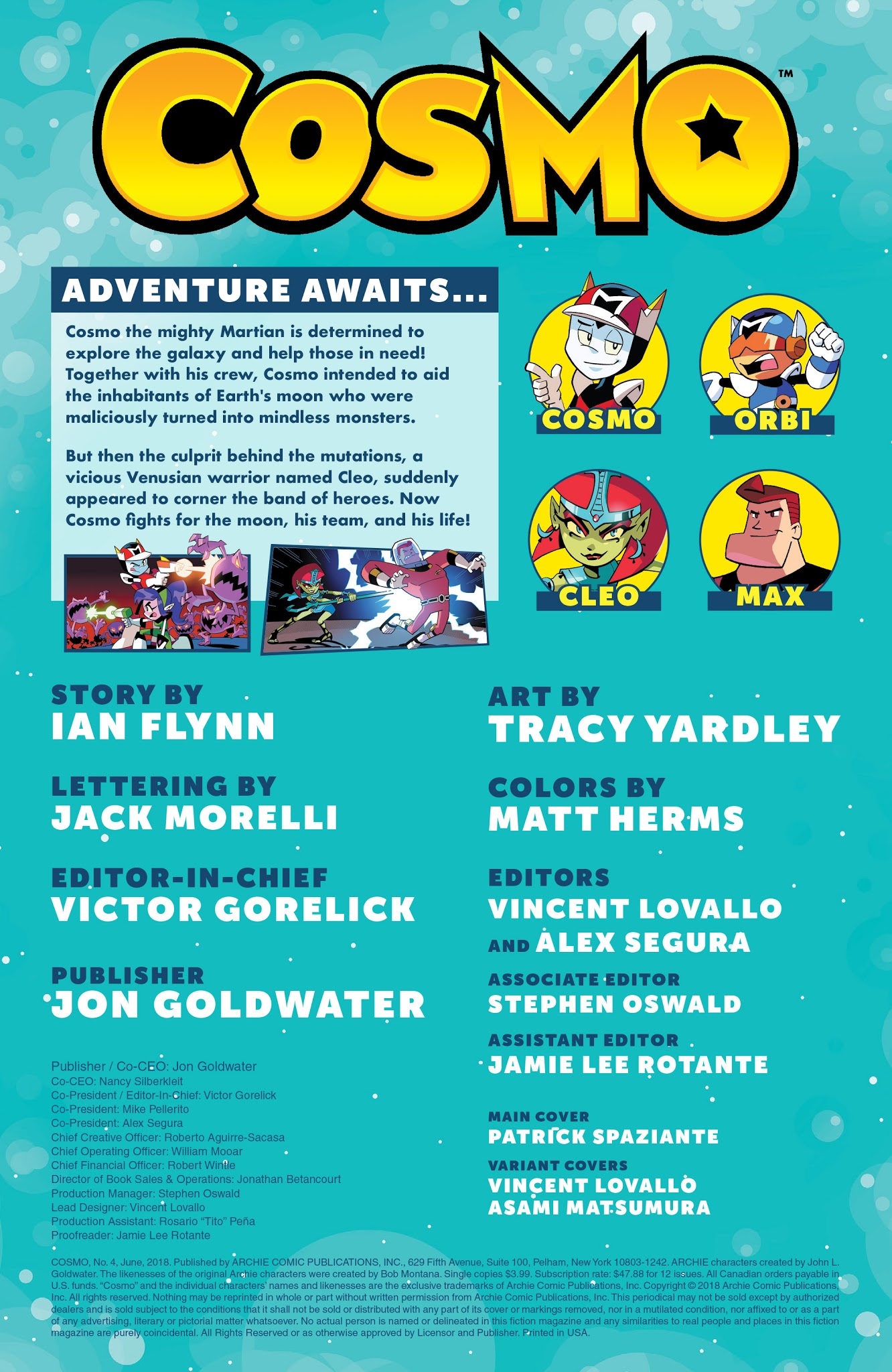 Read online Cosmo comic -  Issue #4 - 2