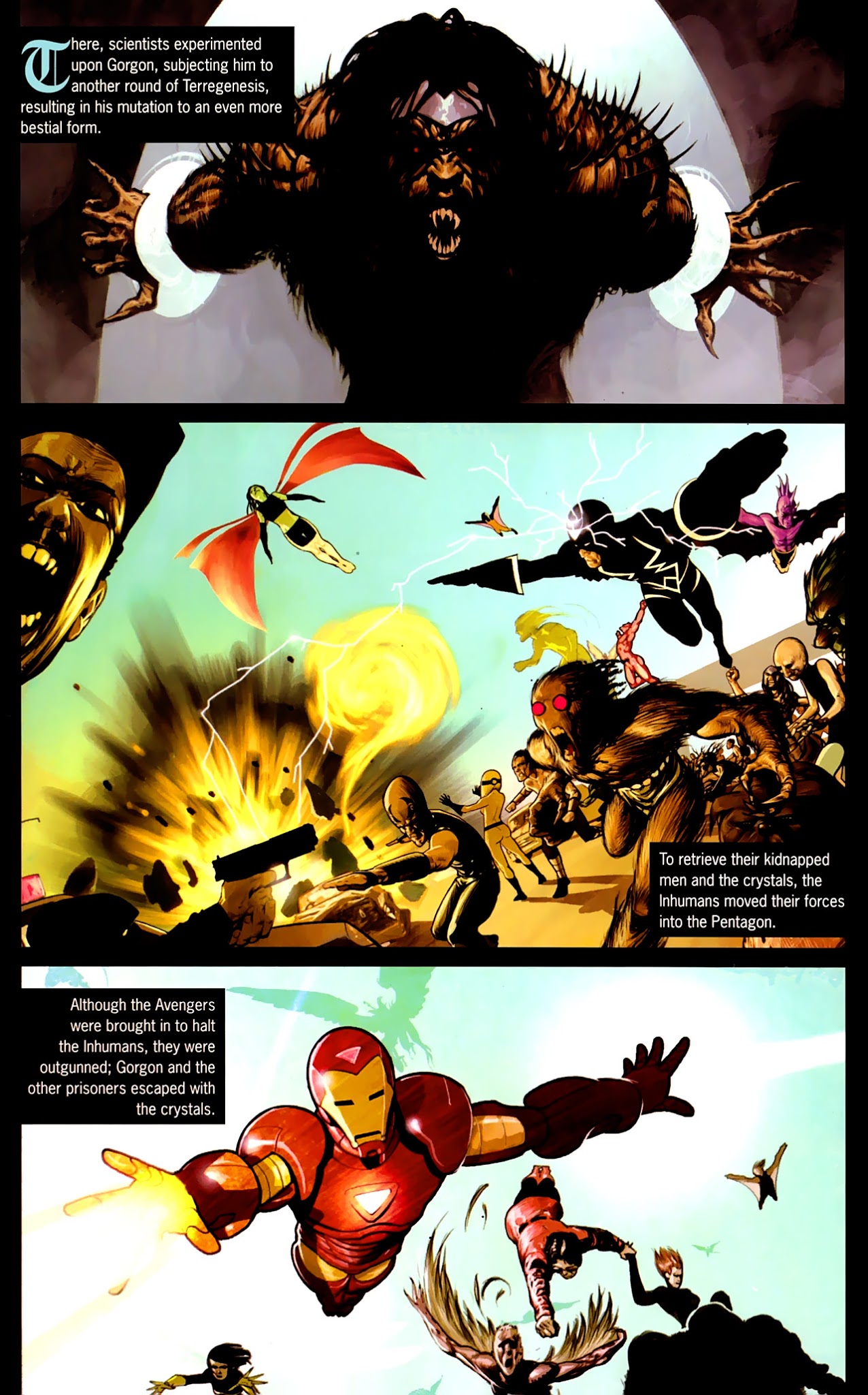 Read online War of Kings Saga comic -  Issue # Full - 12