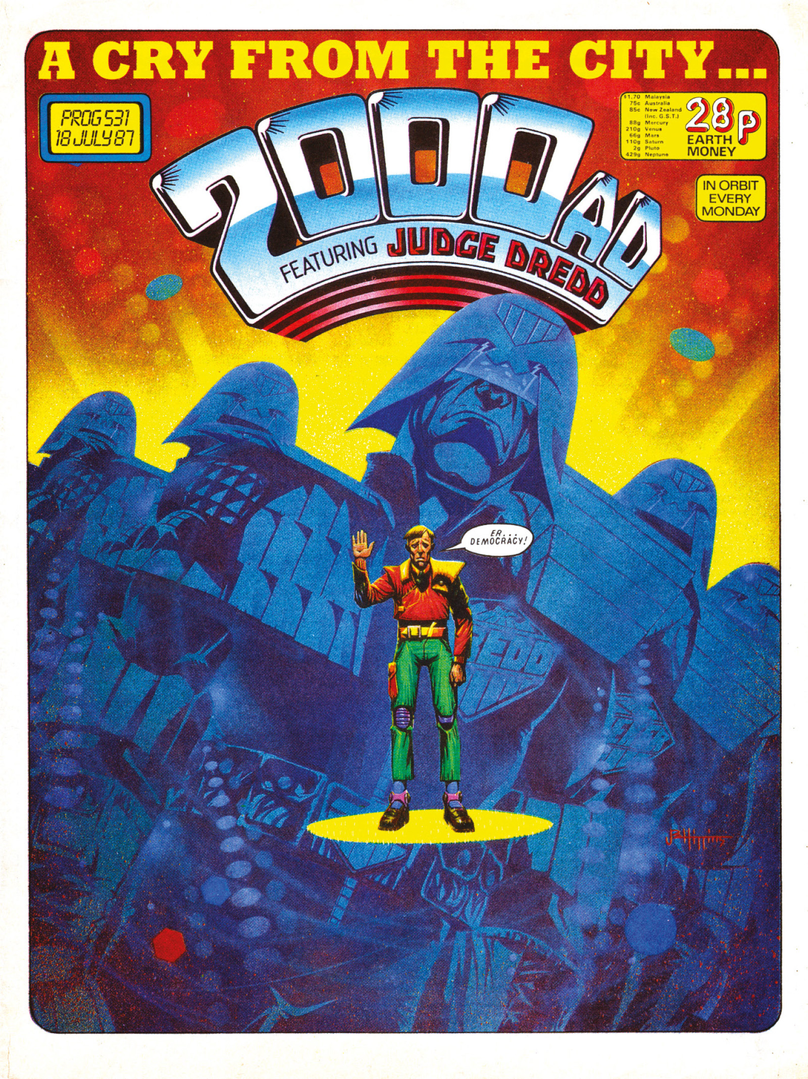 Read online Essential Judge Dredd: America comic -  Issue # TPB (Part 1) - 21