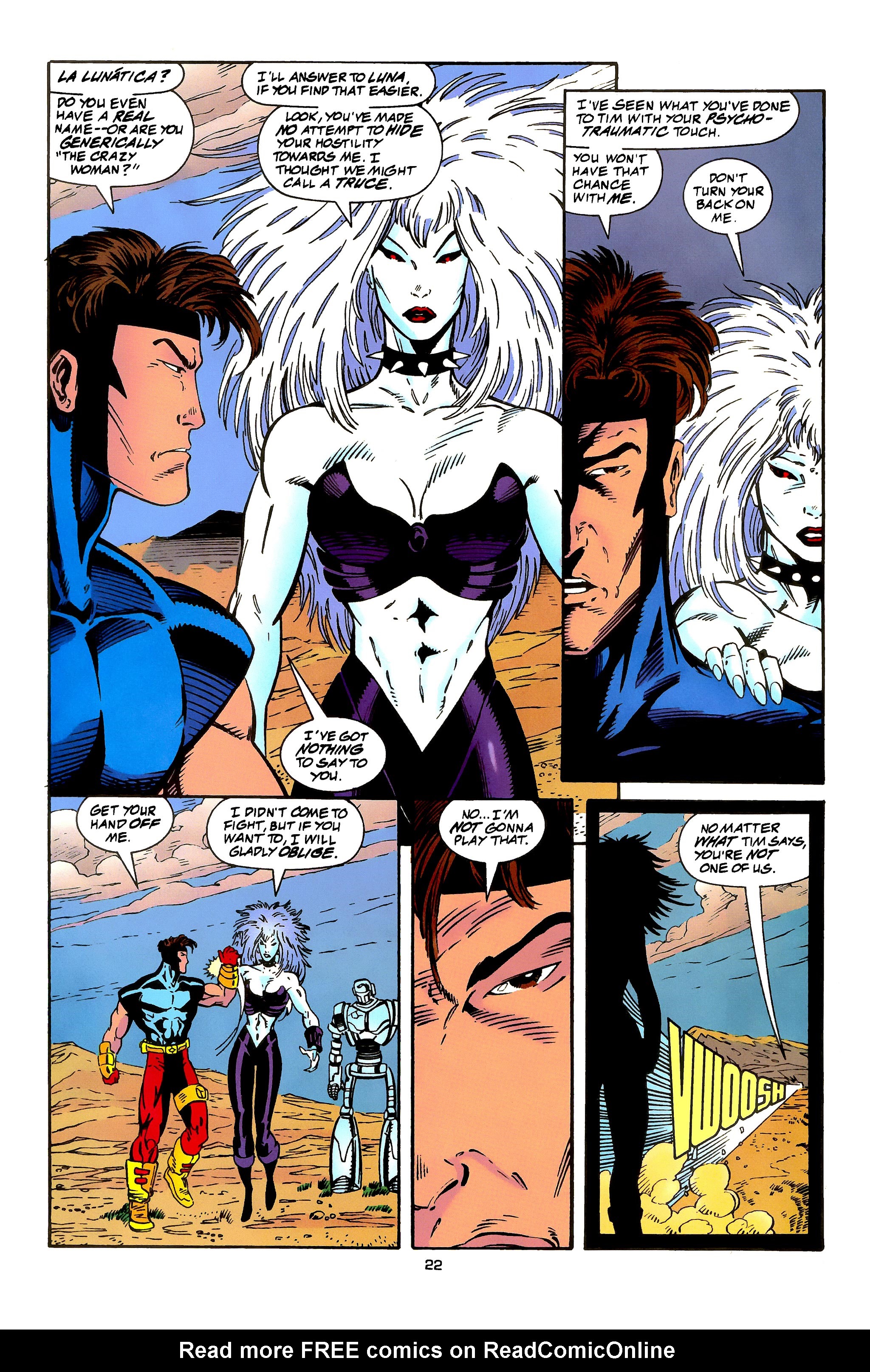 Read online X-Men 2099 comic -  Issue #16 - 18