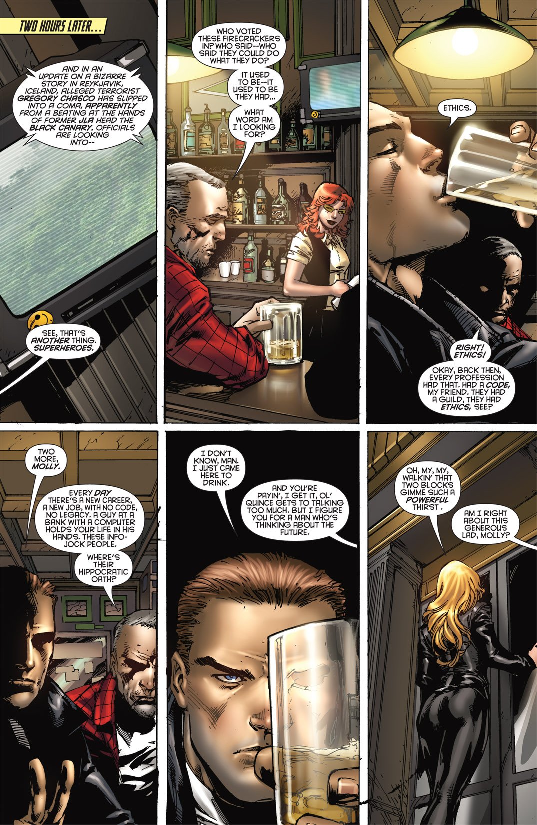 Read online Birds of Prey (2010) comic -  Issue #1 - 15