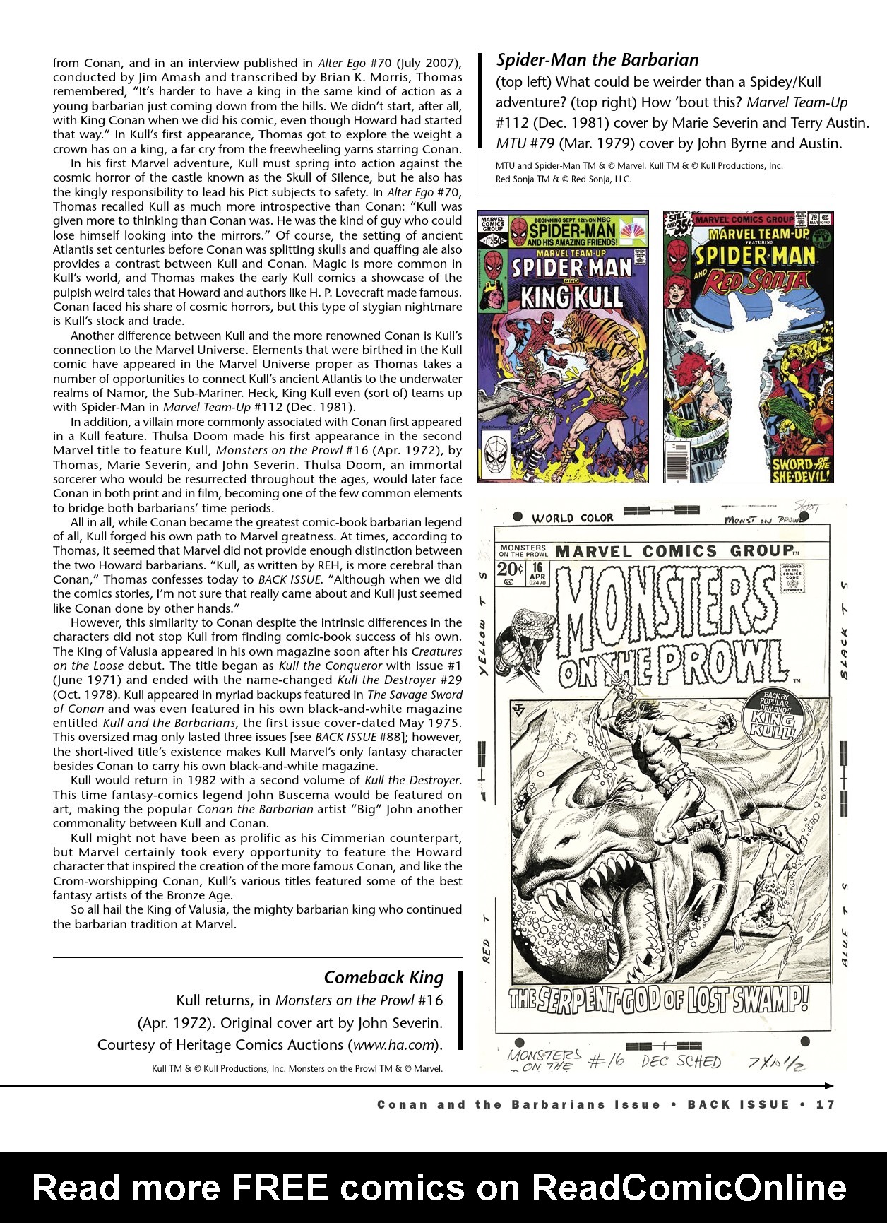 Read online Back Issue comic -  Issue #121 - 19