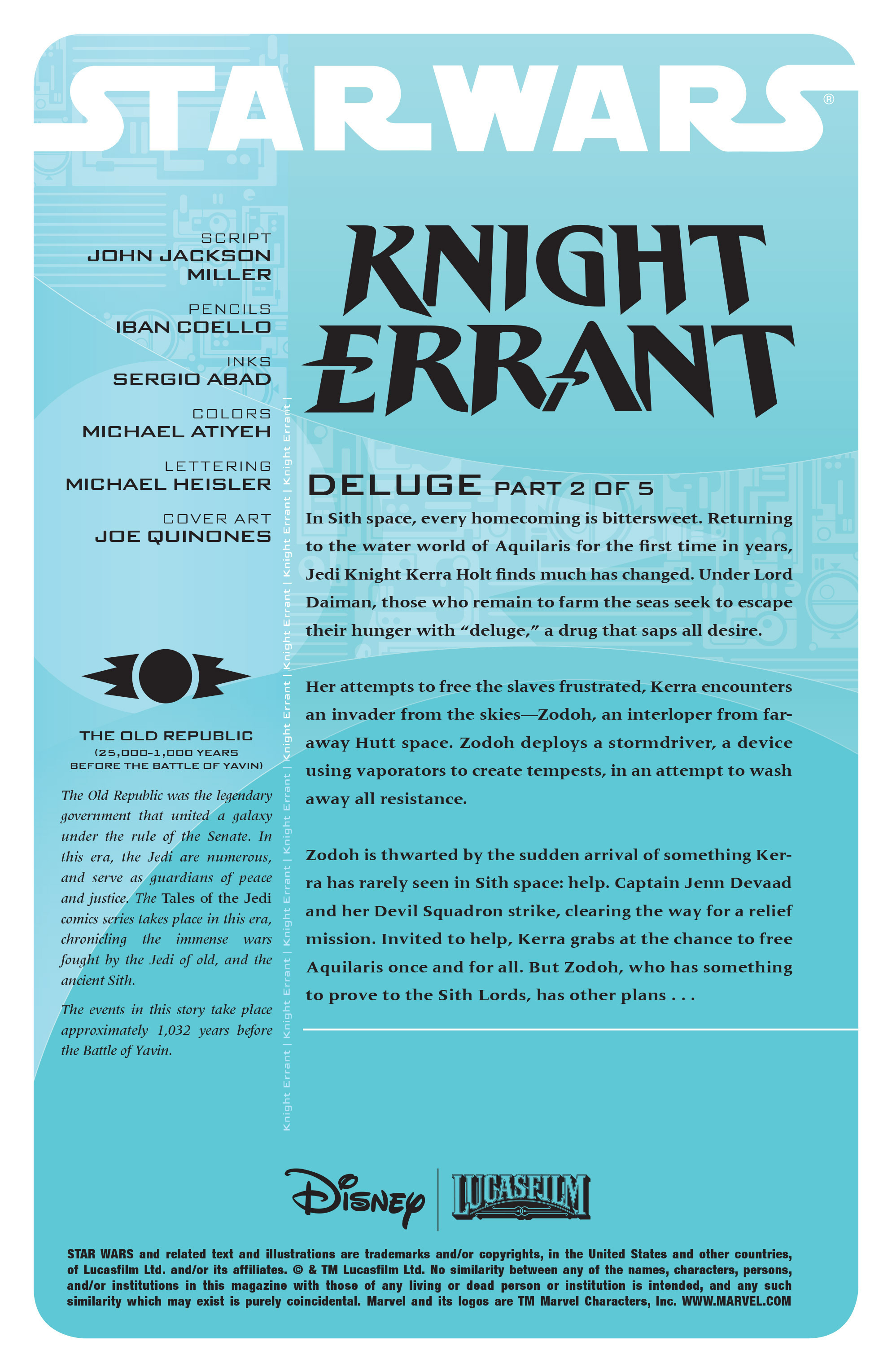 Read online Star Wars: Knight Errant - Deluge comic -  Issue #2 - 2