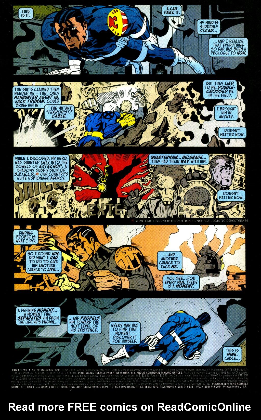 Read online Cable (1993) comic -  Issue #62 - 2