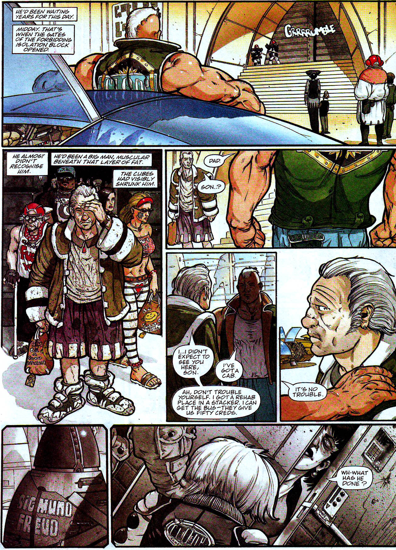 Read online Judge Dredd Megazine (vol. 3) comic -  Issue #35 - 7
