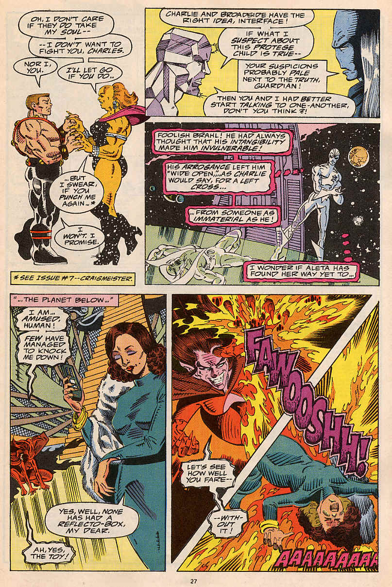Read online Guardians of the Galaxy (1990) comic -  Issue #15 - 21