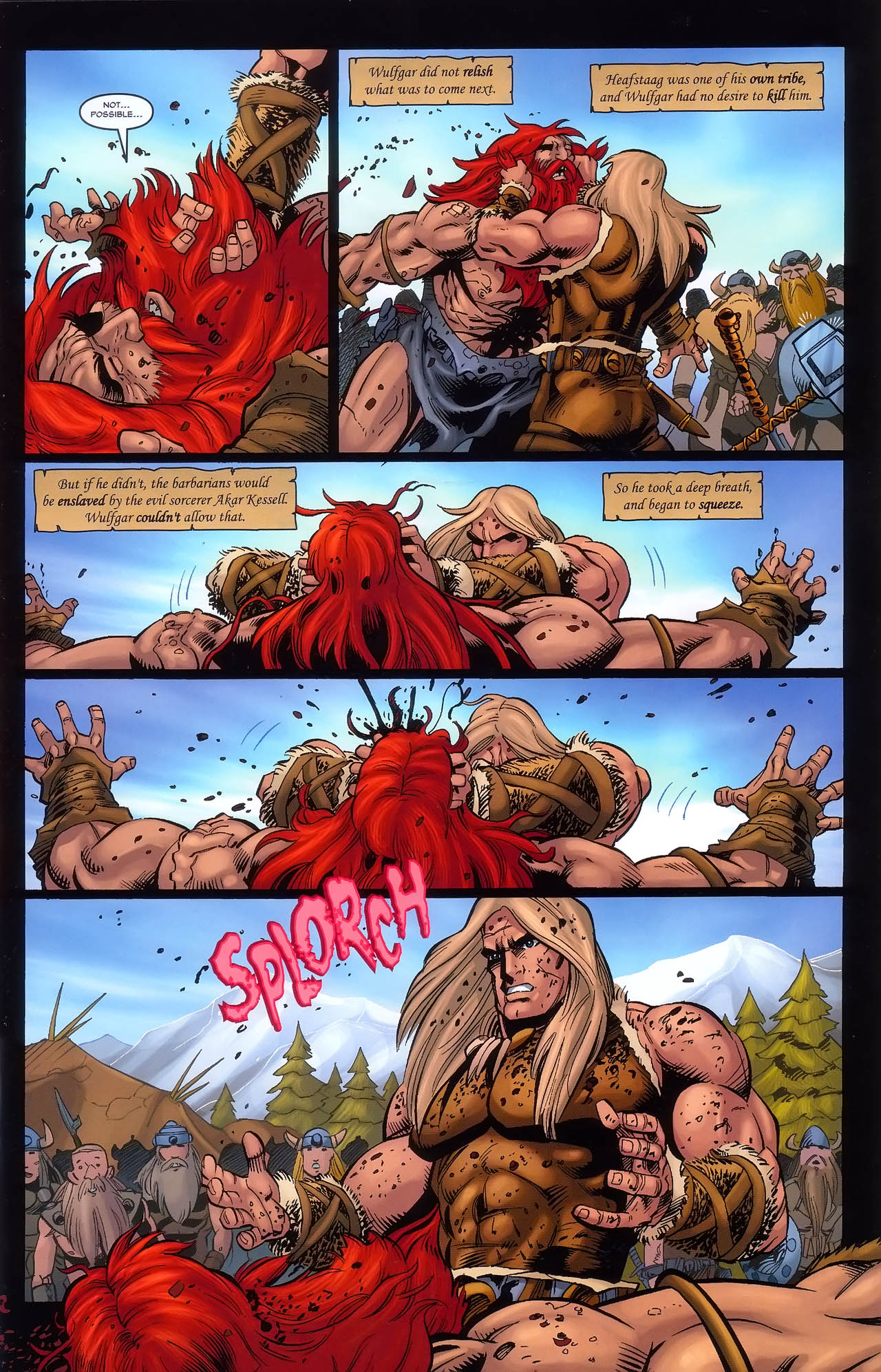 Read online Forgotten Realms: The Crystal Shard comic -  Issue #3 - 5