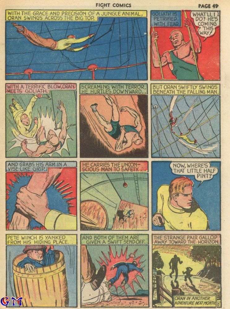 Read online Fight Comics comic -  Issue #5 - 52