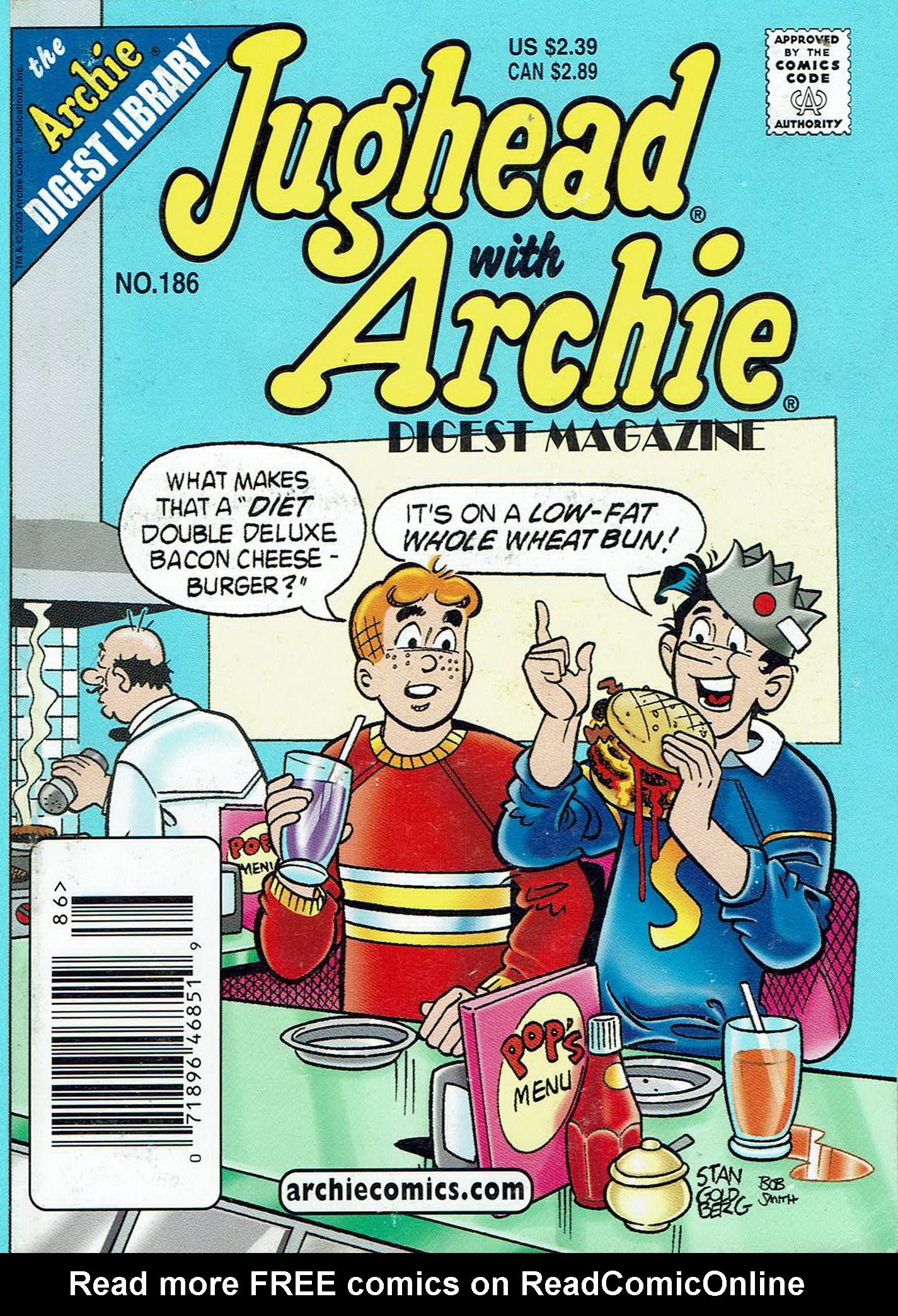 Read online Jughead with Archie Digest Magazine comic -  Issue #186 - 1