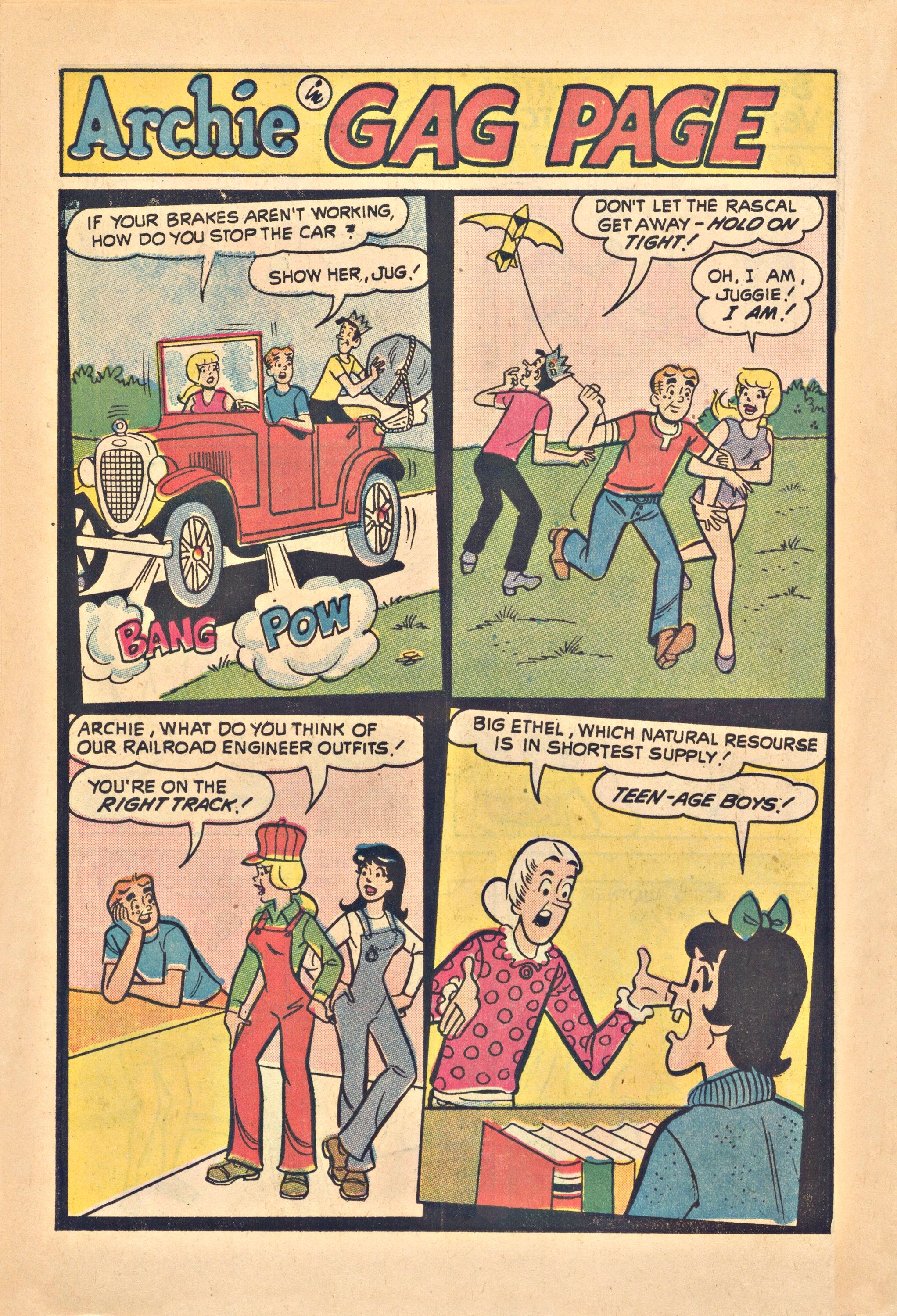 Read online Archie's Joke Book Magazine comic -  Issue #175 - 22