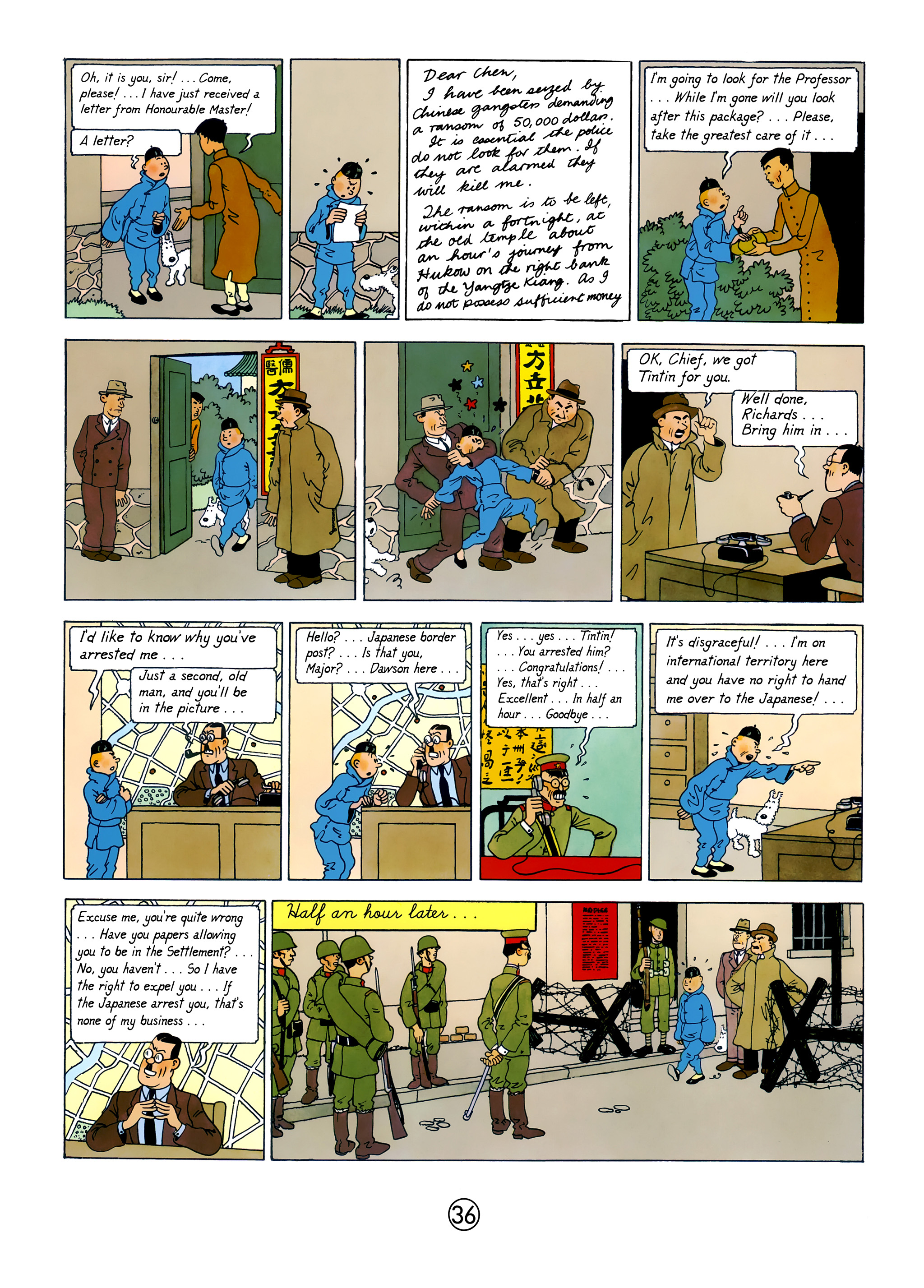 Read online The Adventures of Tintin comic -  Issue #5 - 39