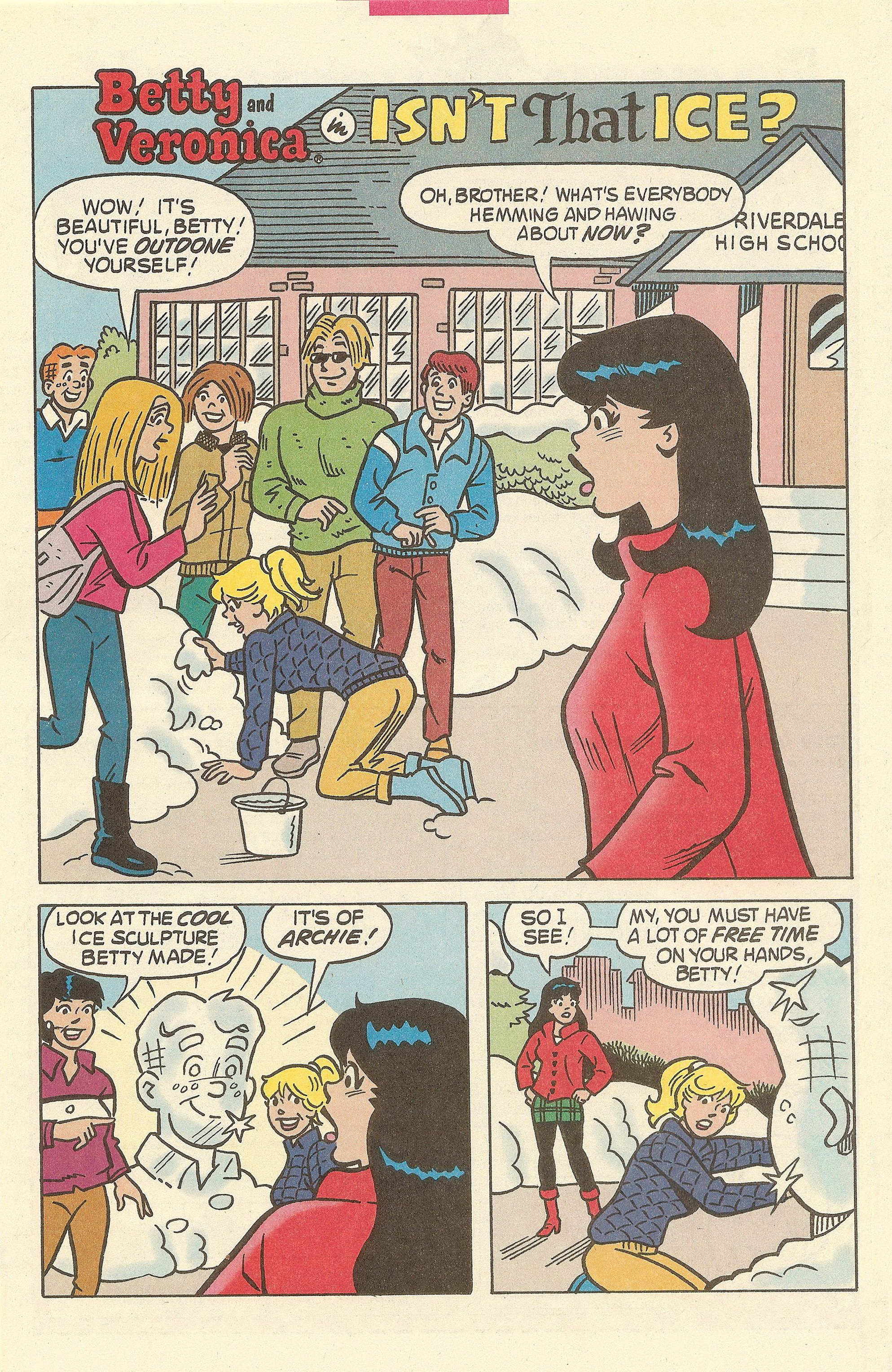 Read online Betty & Veronica Spectacular comic -  Issue #28 - 28