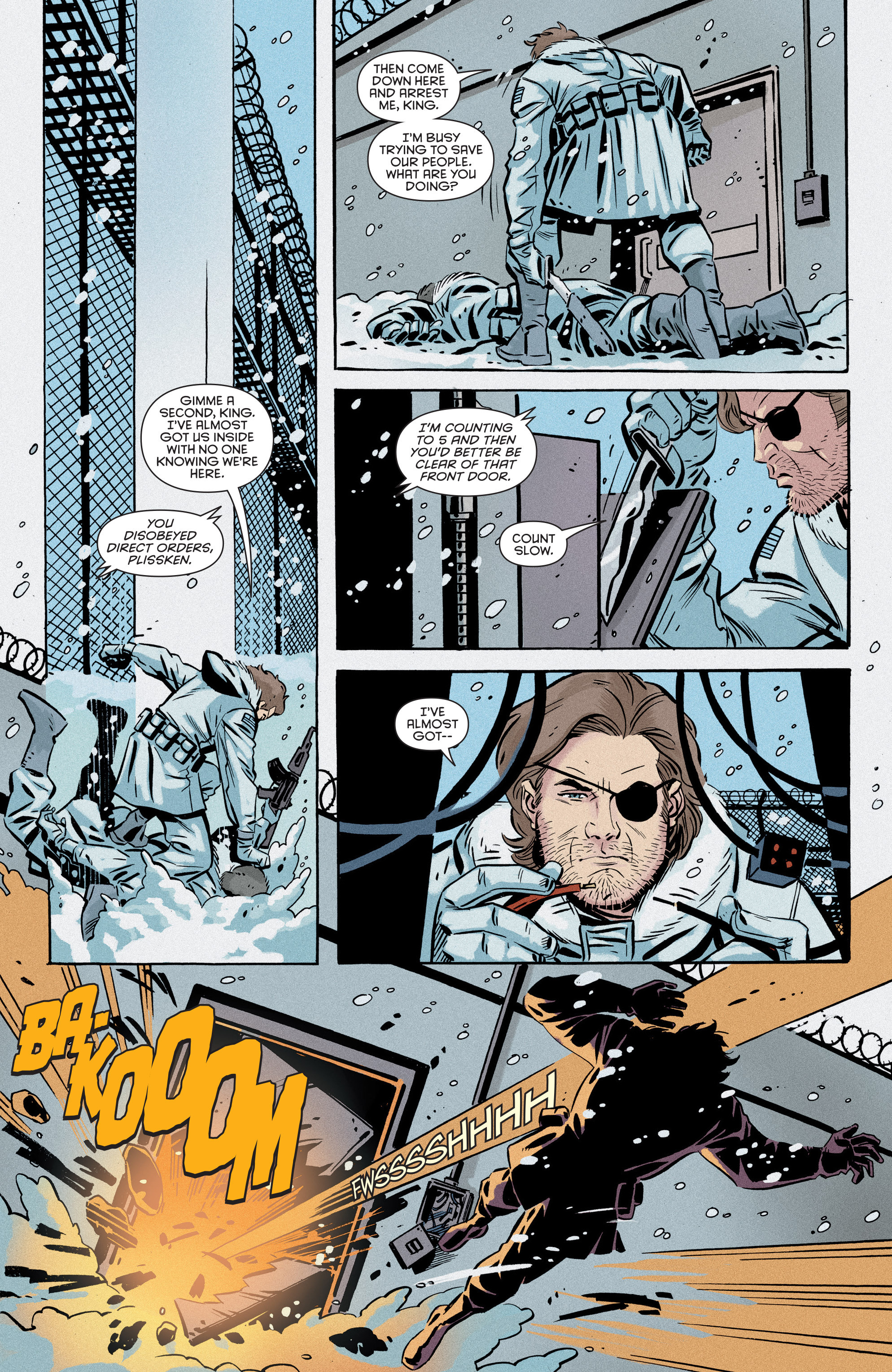 Read online Escape from New York comic -  Issue #7 - 5