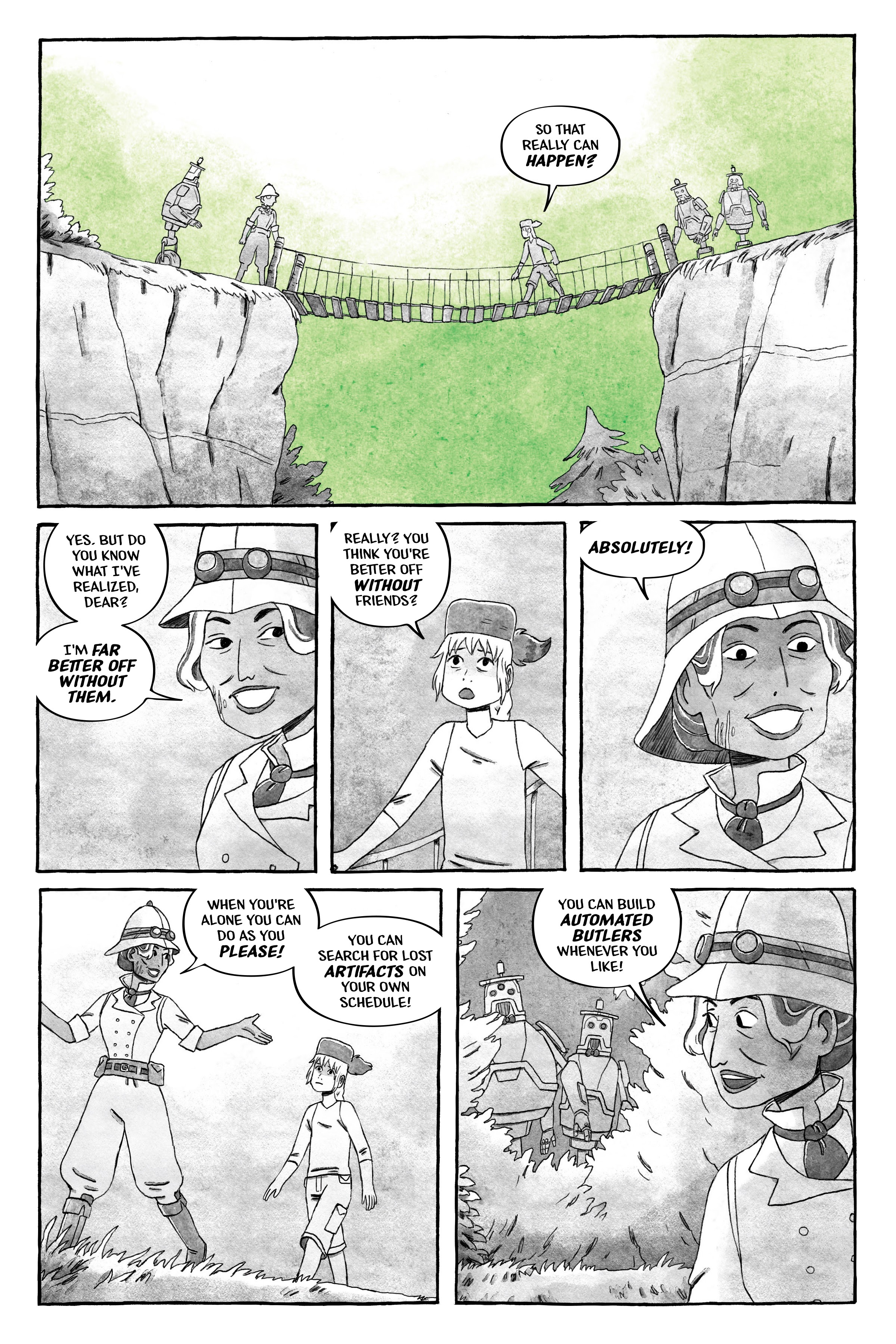 Read online Lumberjanes: The Infernal Compass comic -  Issue # TPB - 77