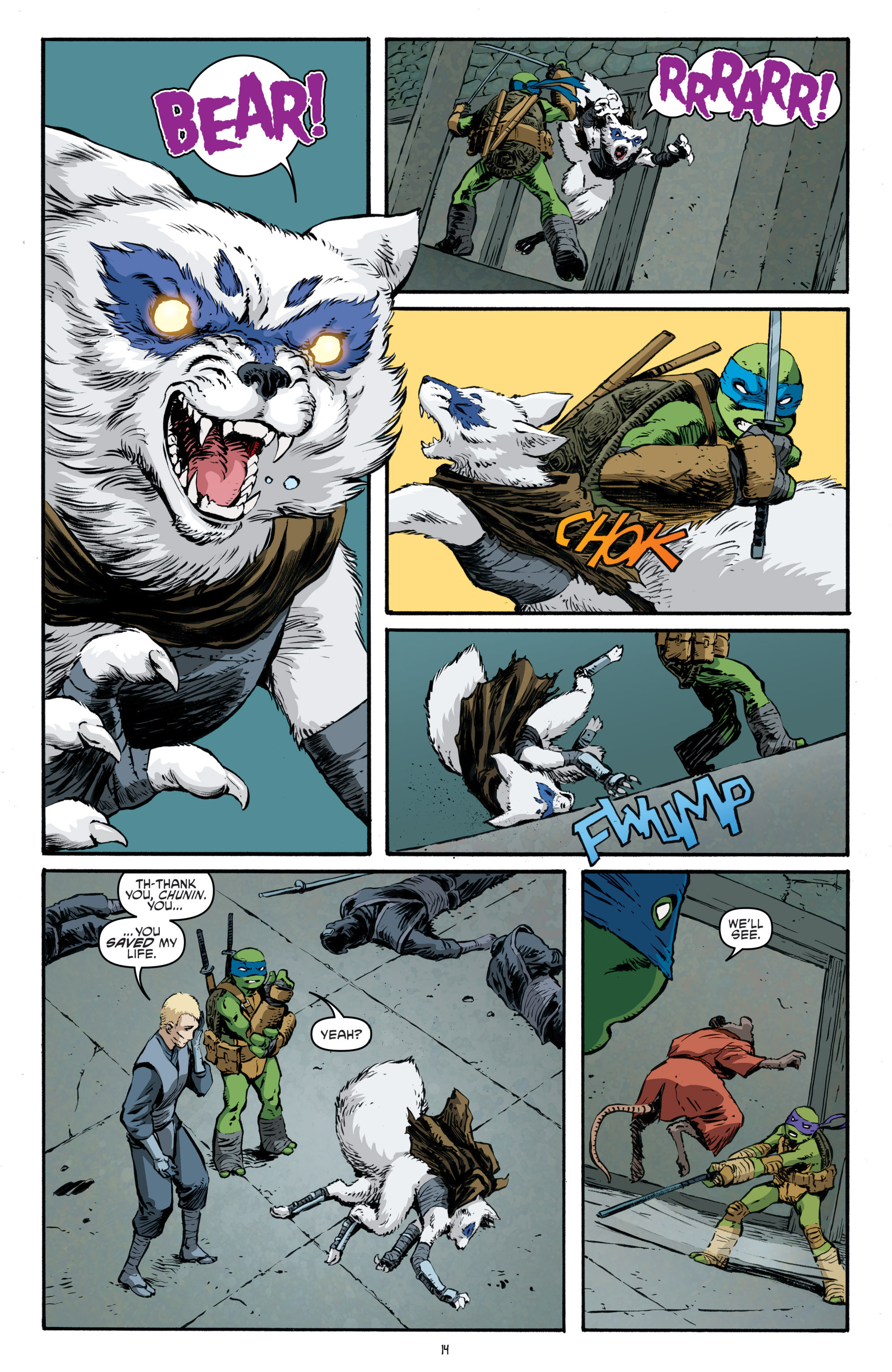 Read online Teenage Mutant Ninja Turtles (2011) comic -  Issue #60 - 16