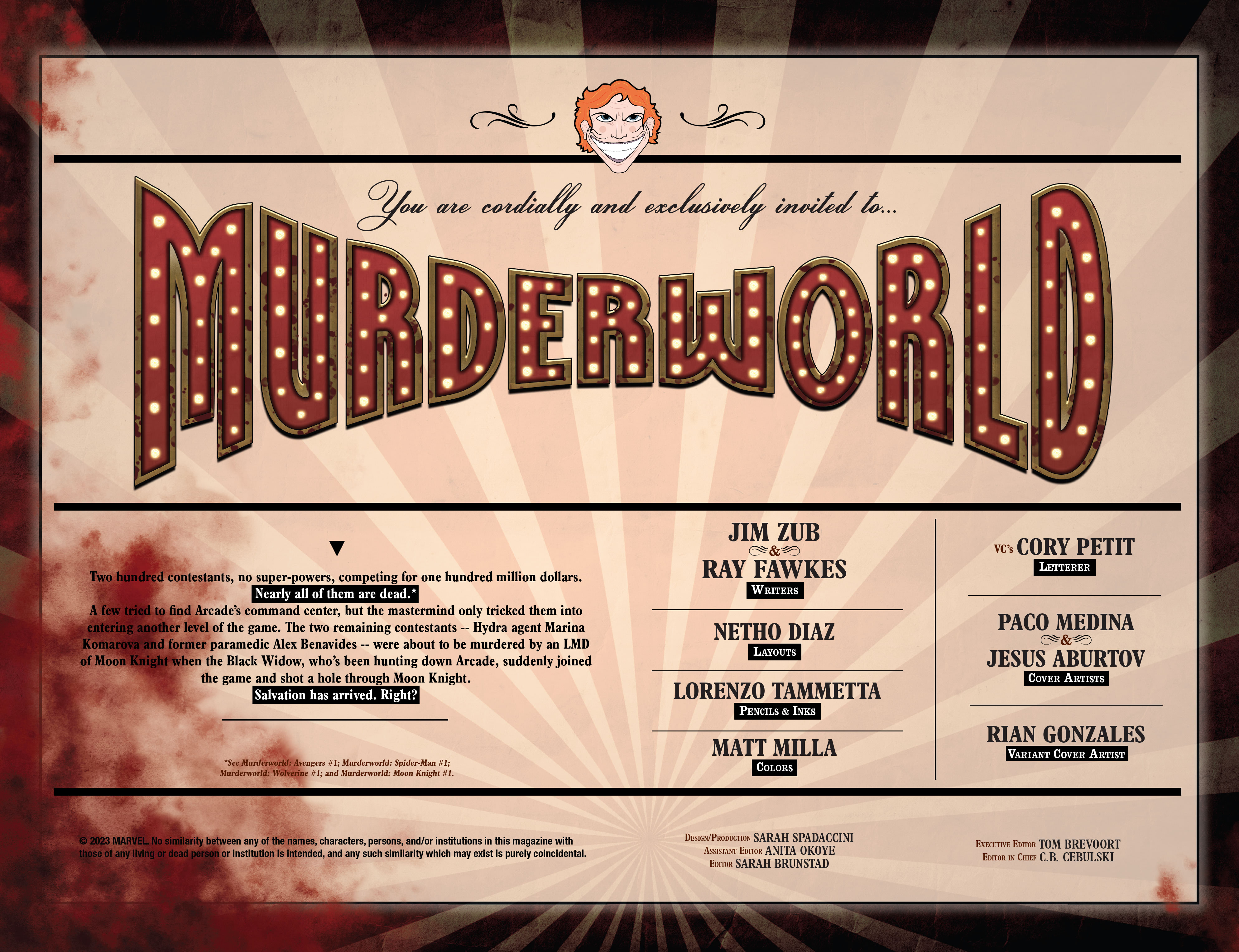 Read online Murderworld: Game Over comic -  Issue #1 - 3