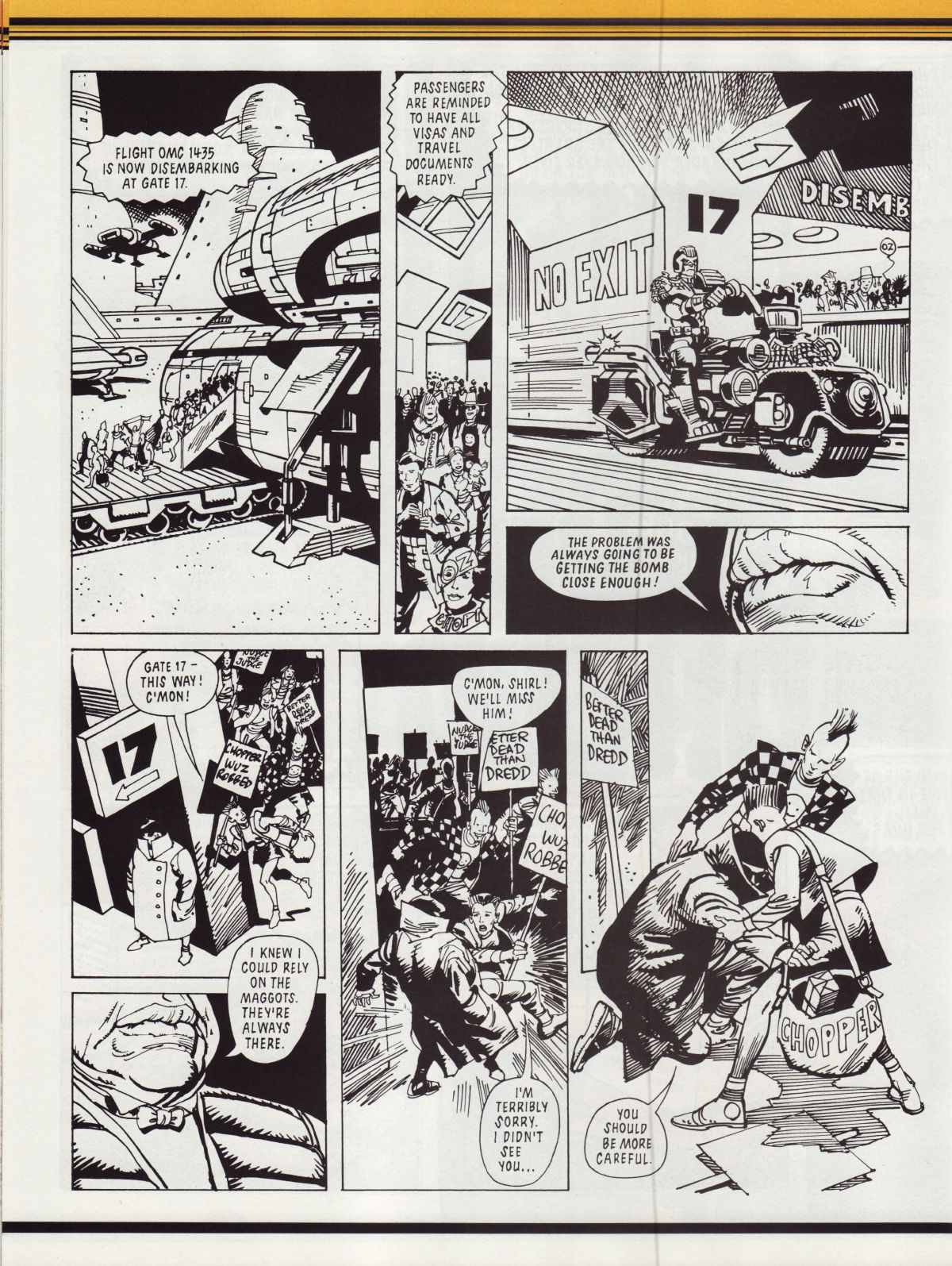Read online Judge Dredd Megazine (Vol. 5) comic -  Issue #215 - 35