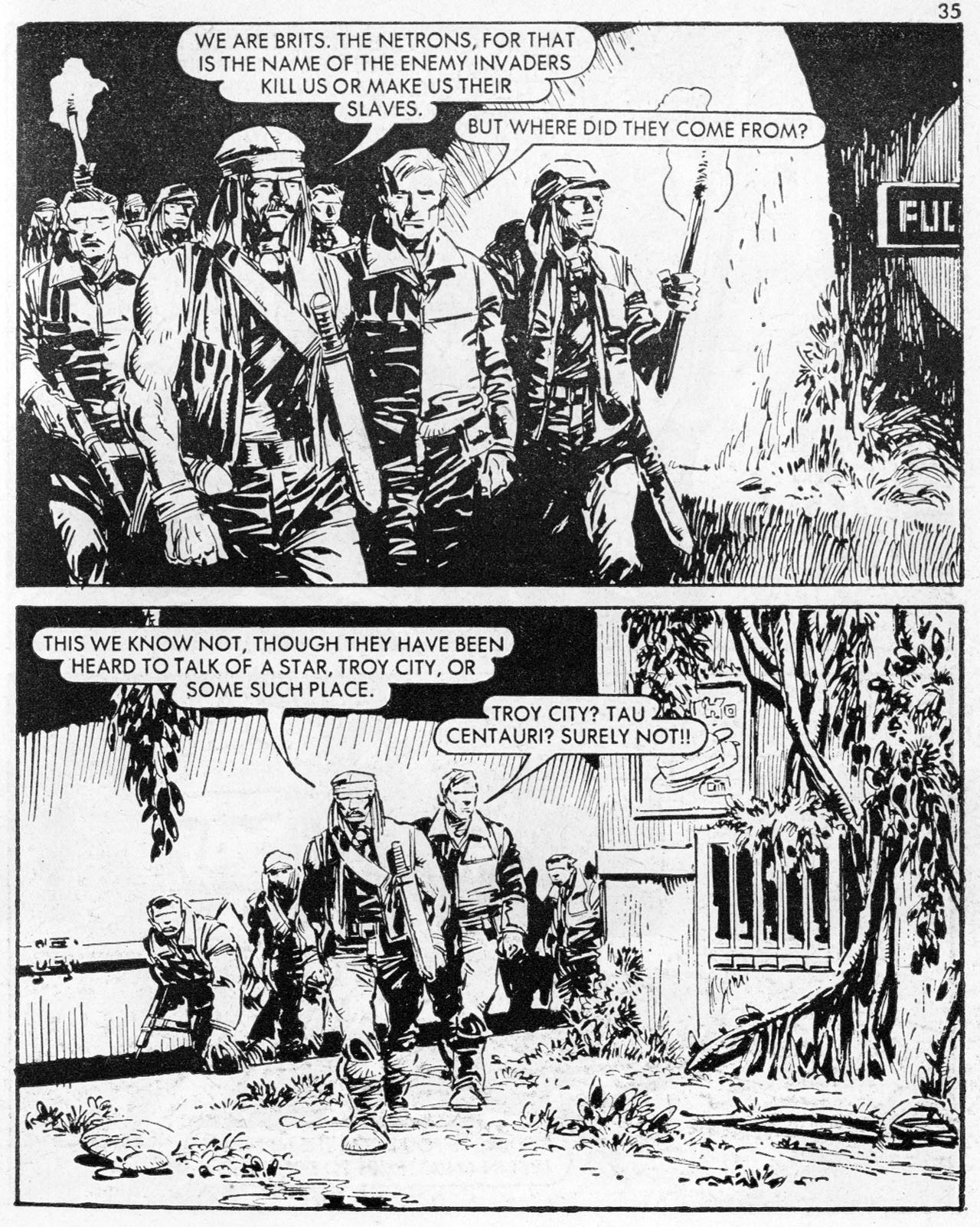 Read online Starblazer comic -  Issue #105 - 35