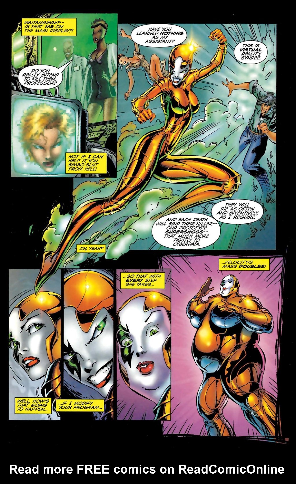 Read online Cyberforce (1992) comic -  Issue # _The Complete Cyberforce (Part 6) - 55