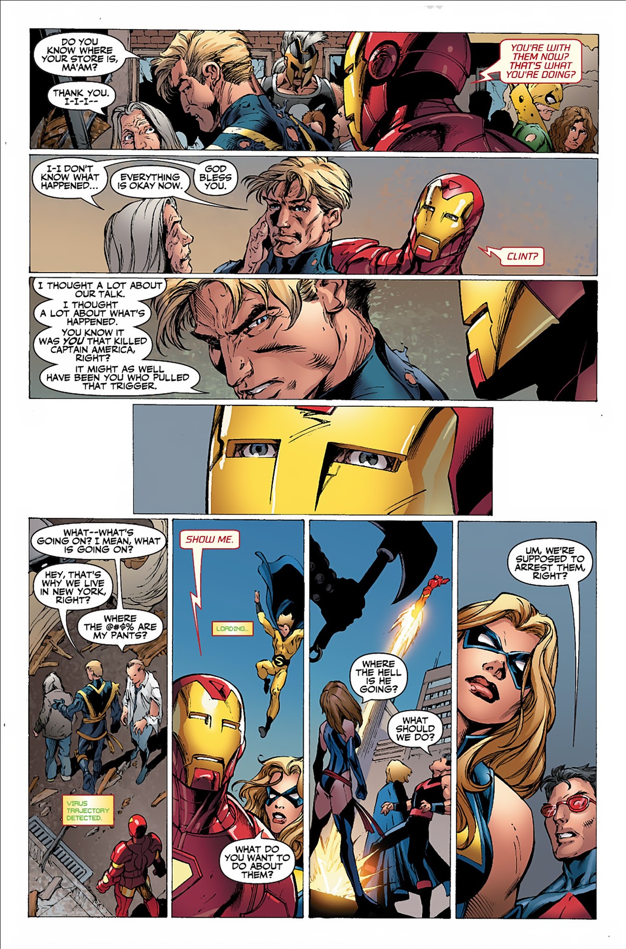 Read online The Mighty Avengers comic -  Issue #8 - 19