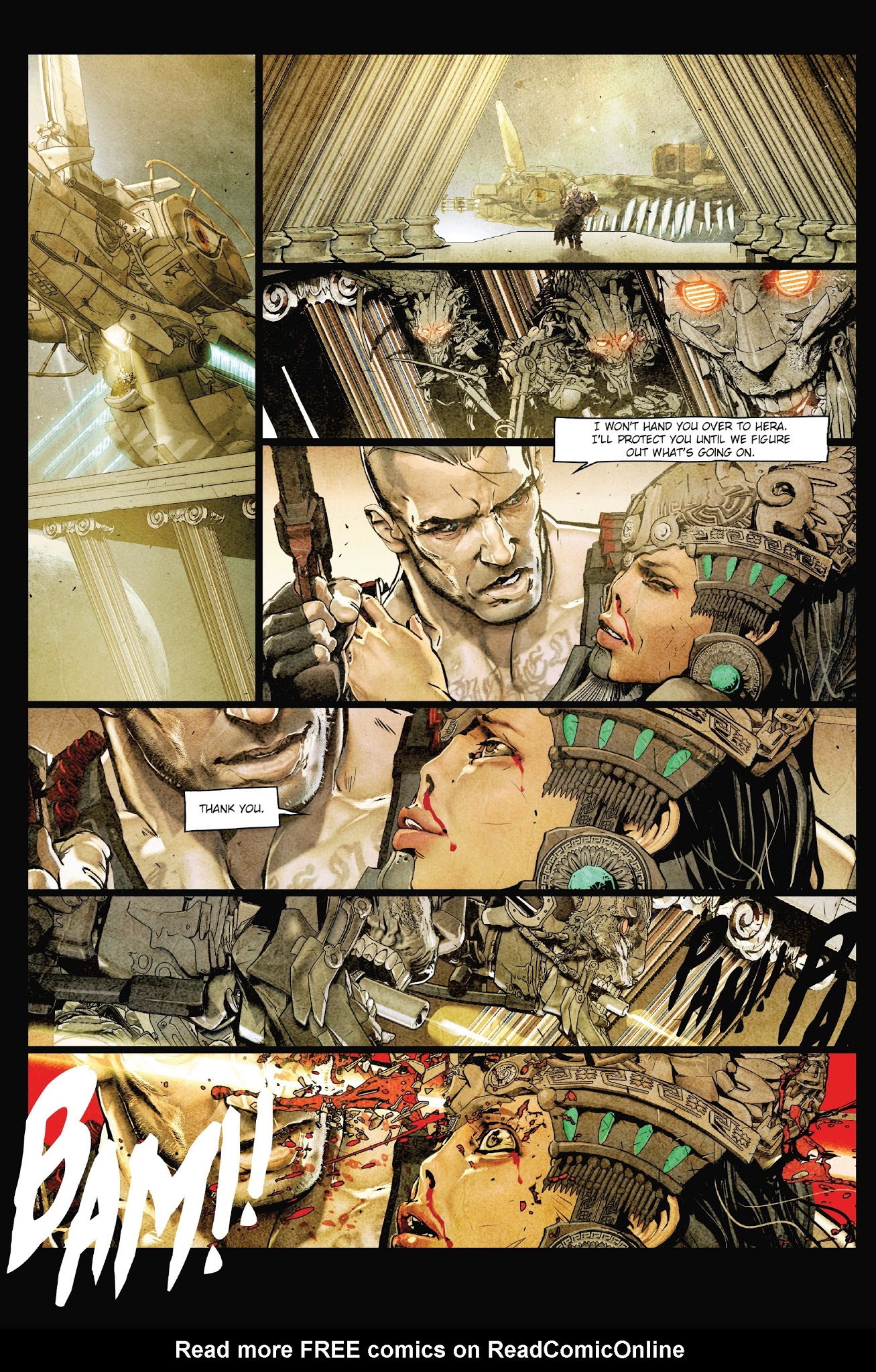 Read online Hercules: Wrath of The Heavens comic -  Issue #5 - 25