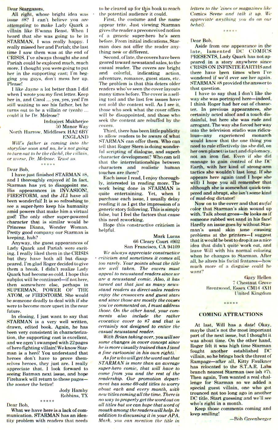 Starman (1988) Issue #12 #12 - English 25