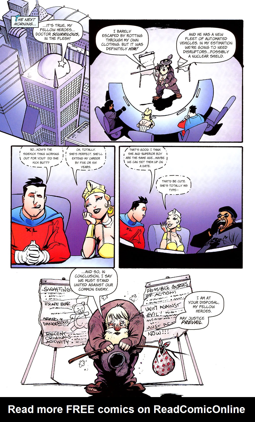 Read online Paul Jenkins' Sidekick comic -  Issue #2 - 20