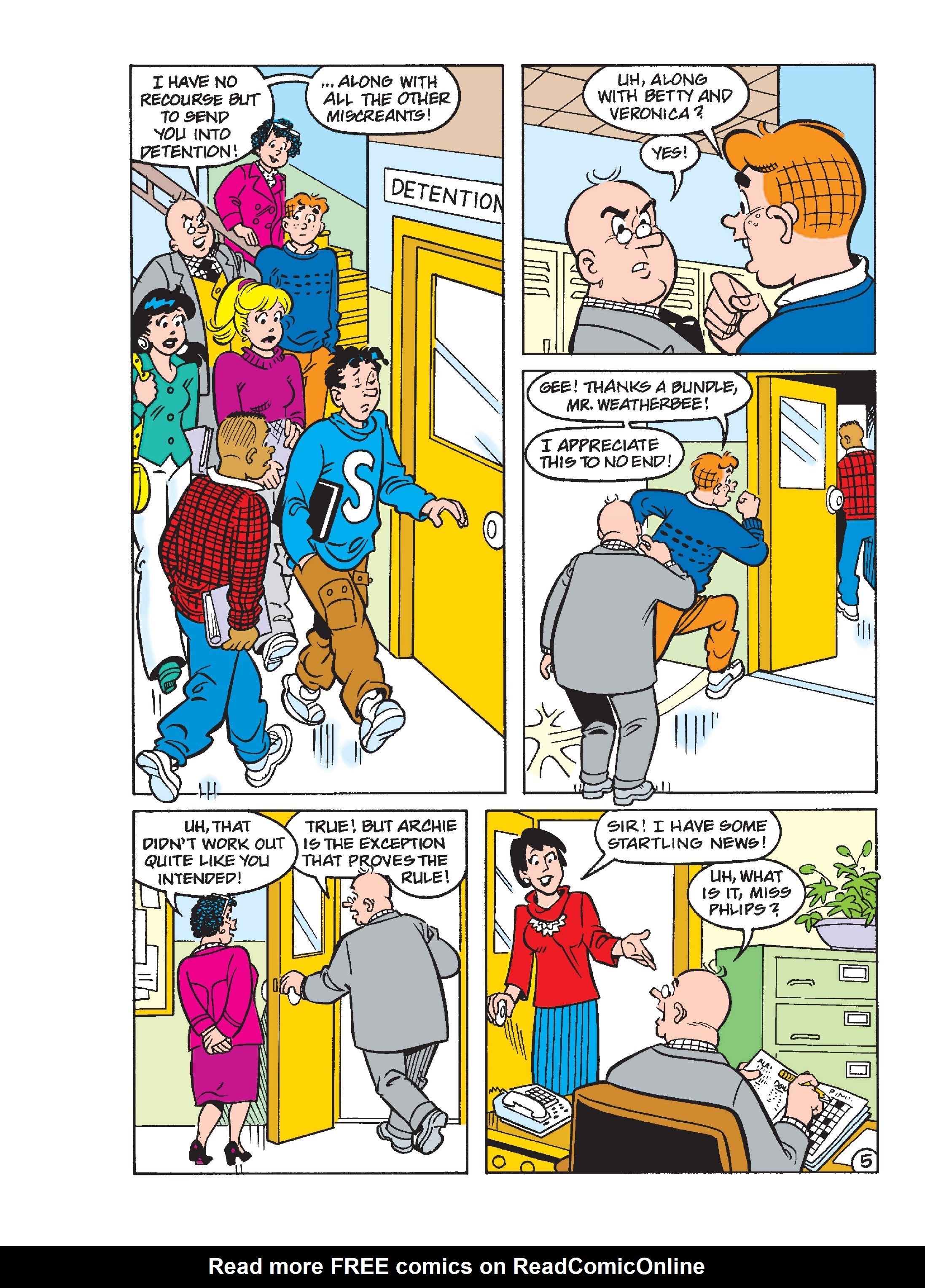 Read online Archie's Double Digest Magazine comic -  Issue #266 - 185