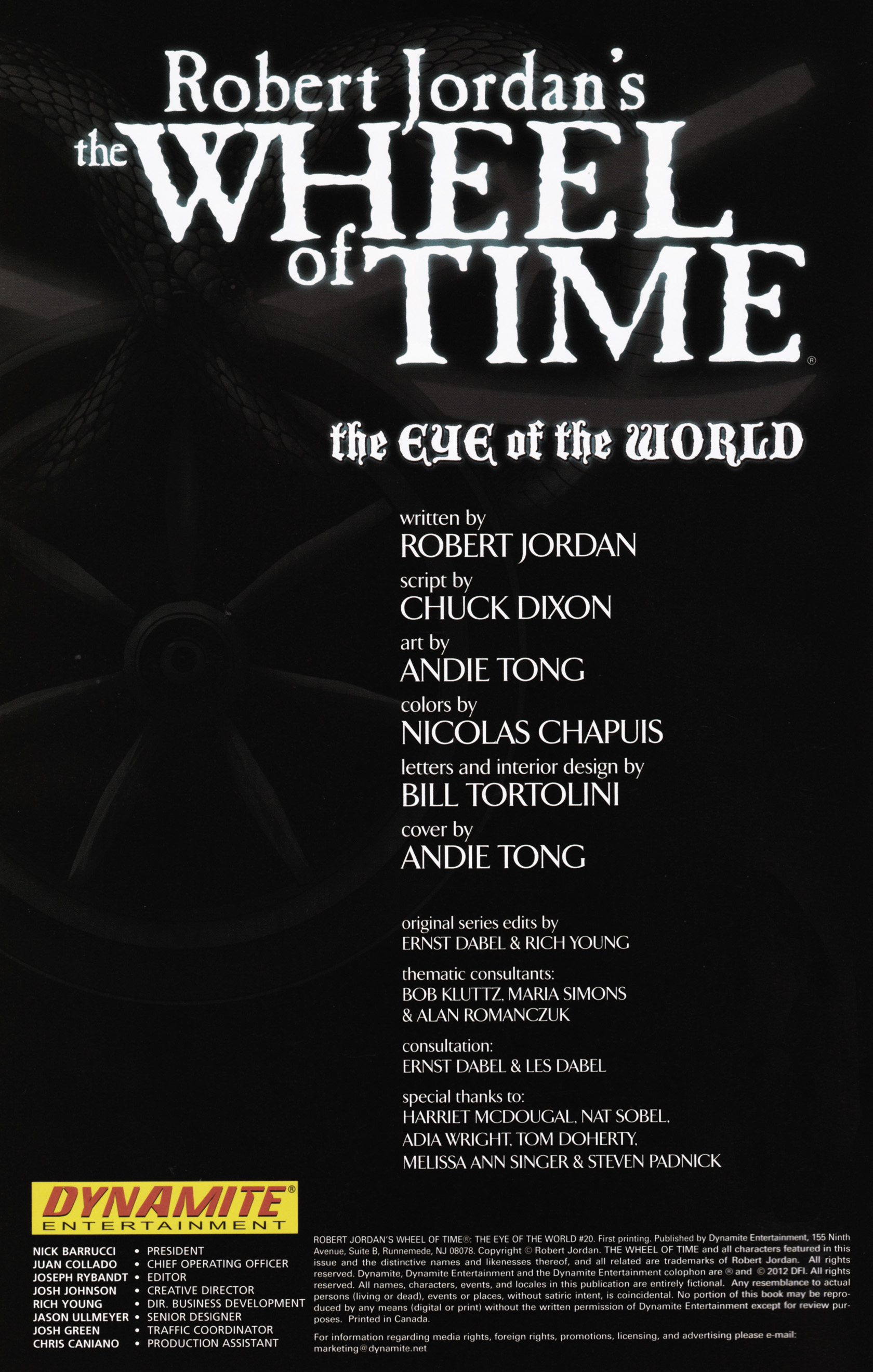 Read online Robert Jordan's Wheel of Time: The Eye of the World comic -  Issue #20 - 2