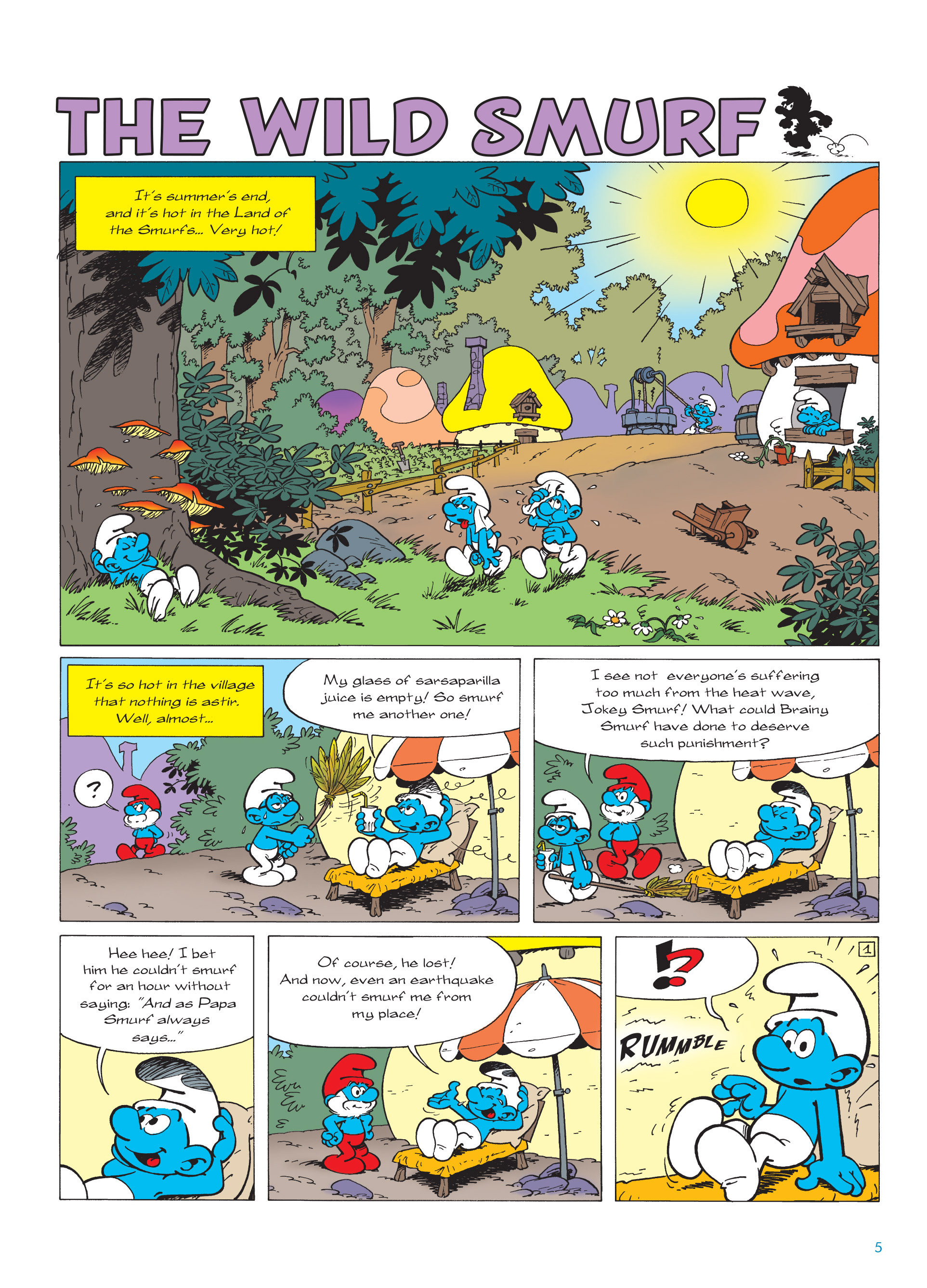 Read online The Smurfs comic -  Issue #21 - 5