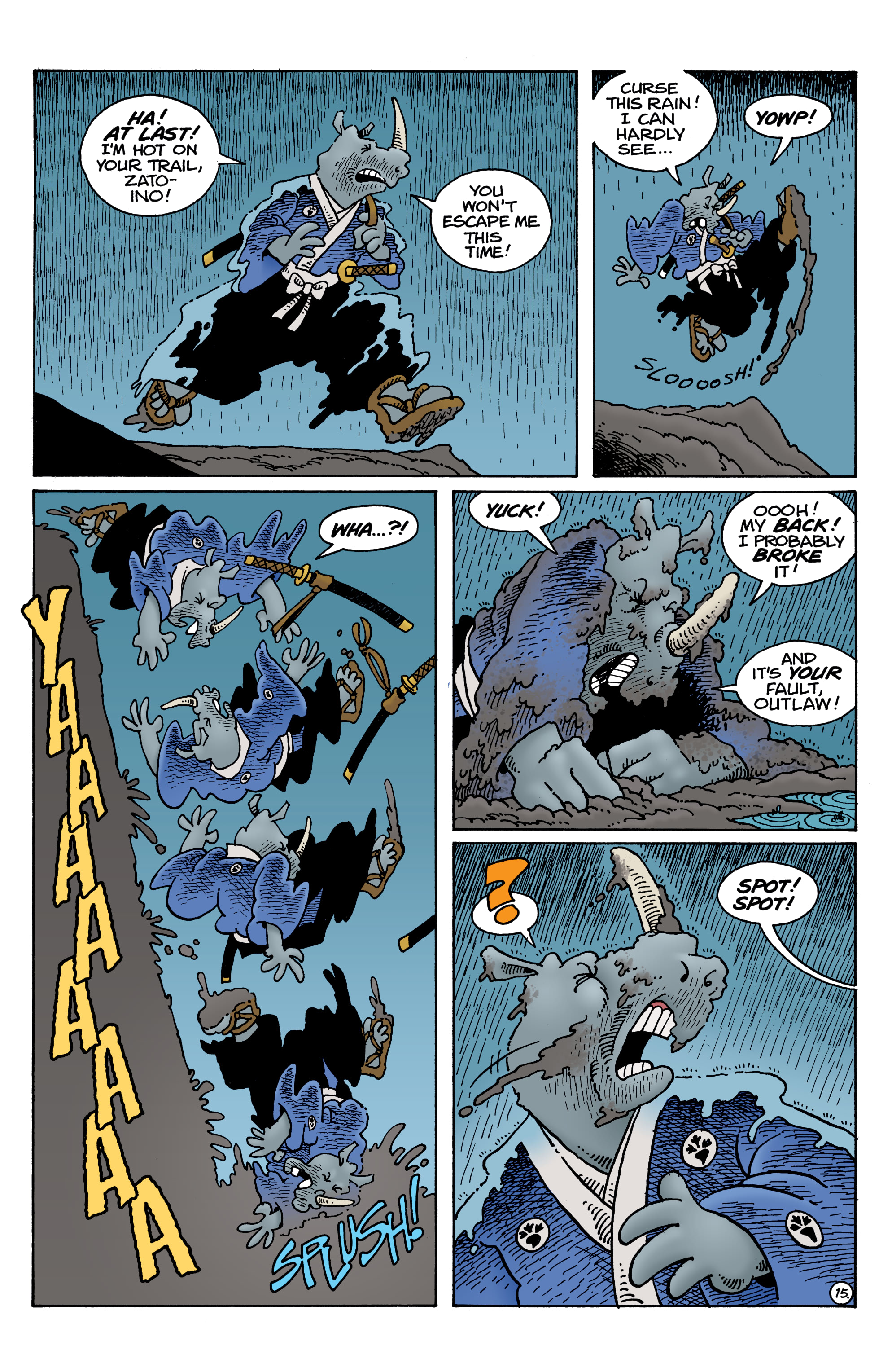 Read online Usagi Yojimbo: The Dragon Bellow Conspiracy comic -  Issue #4 - 17