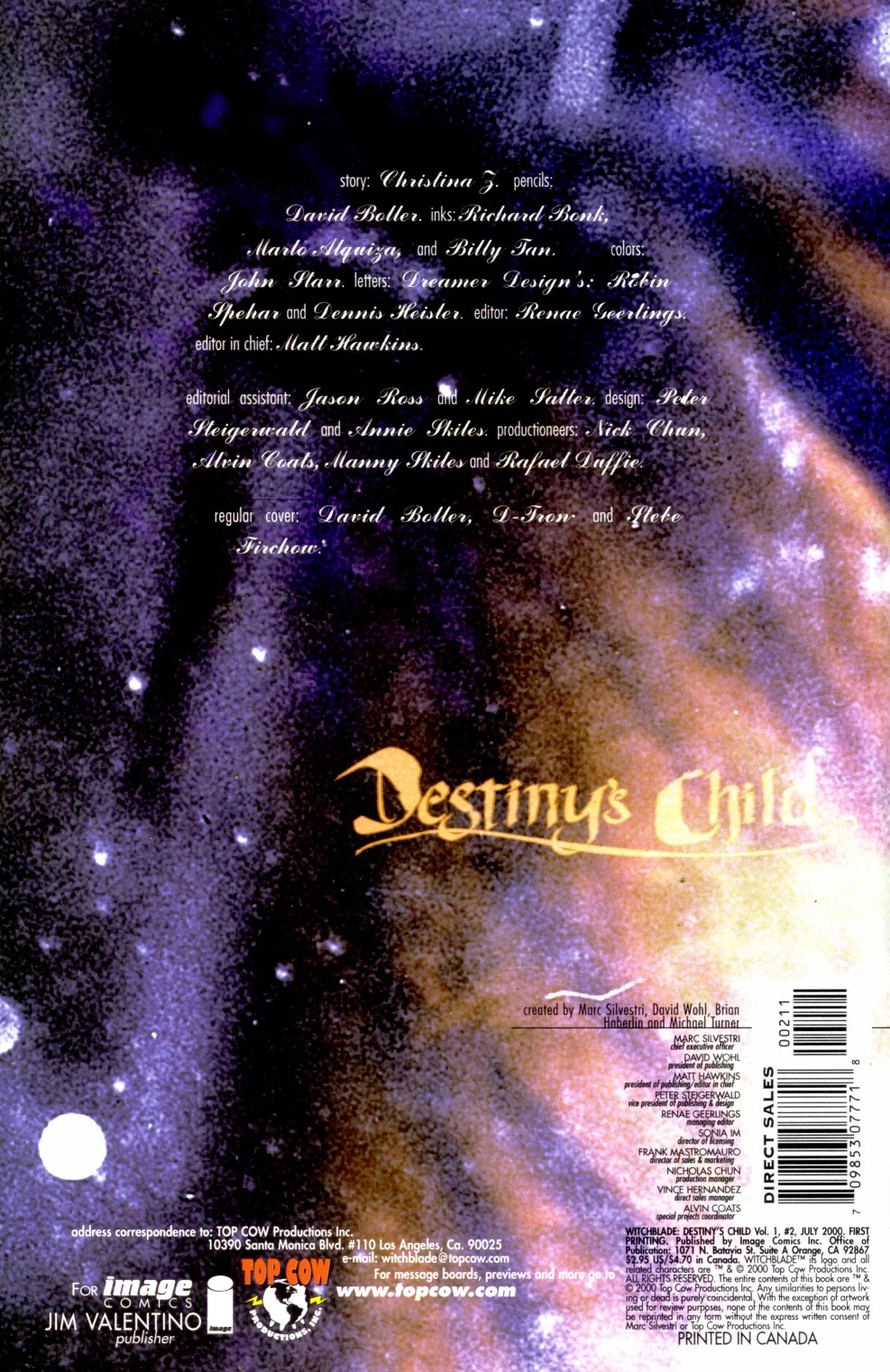 Read online Witchblade - Destiny's Child comic -  Issue #2 - 2