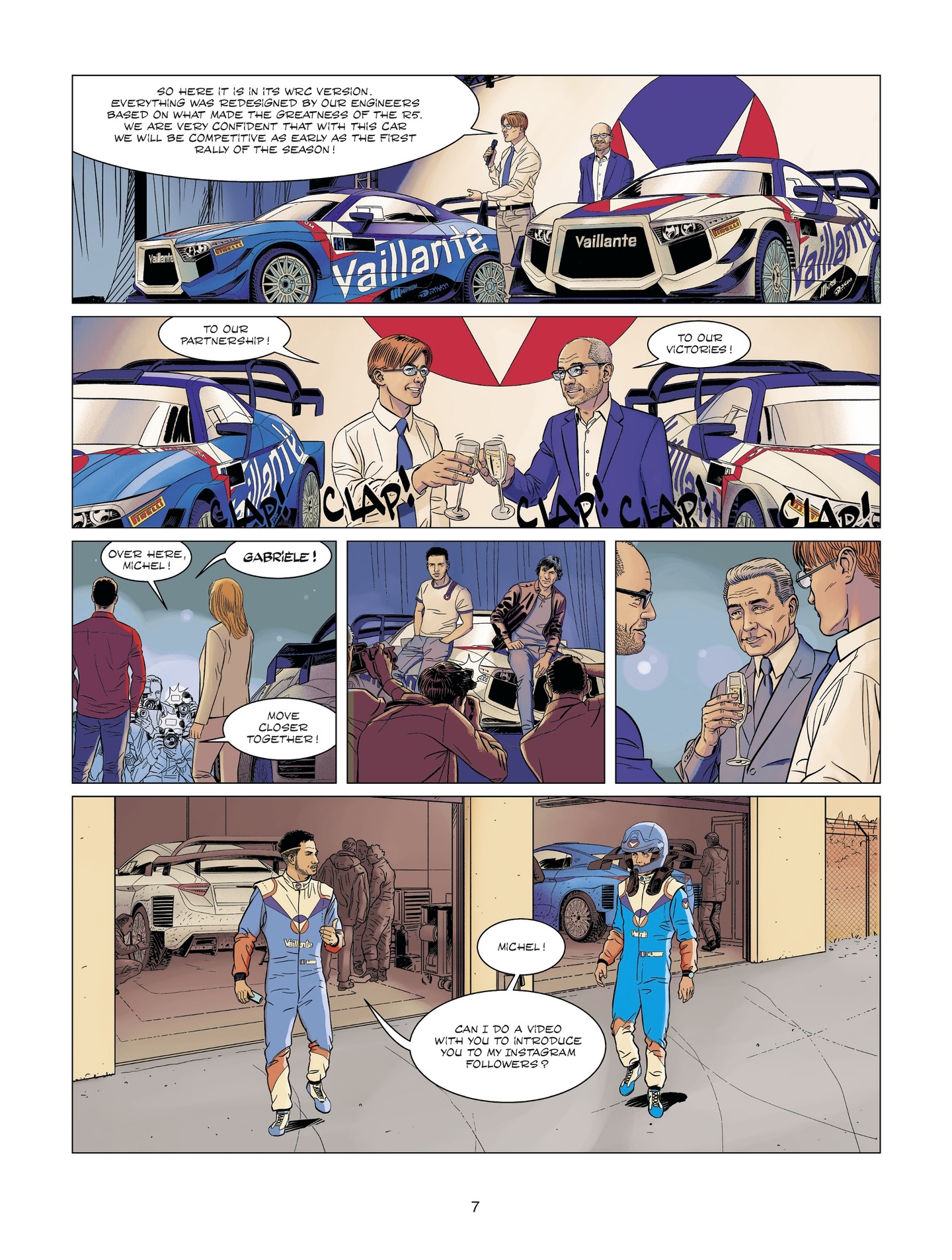 Read online Michel Vaillant comic -  Issue #9 - 7
