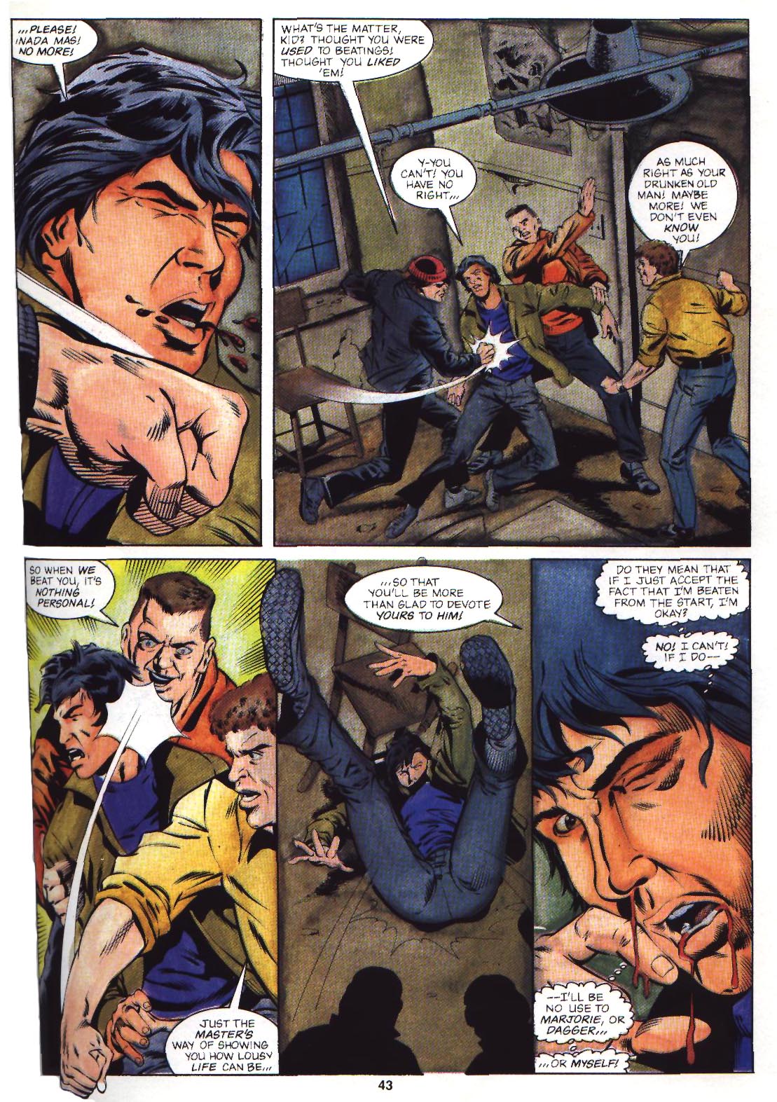 Read online Marvel Graphic Novel: Cloak and Dagger and Power Pack: Shelter From The Storm comic -  Issue # TPB - 44