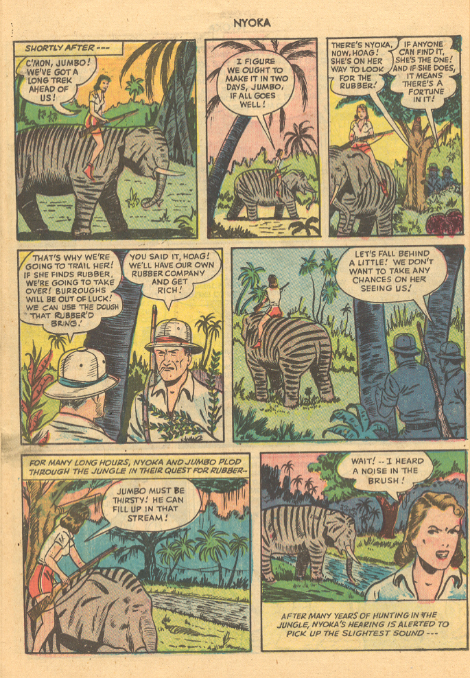 Read online Nyoka the Jungle Girl (1945) comic -  Issue #27 - 36