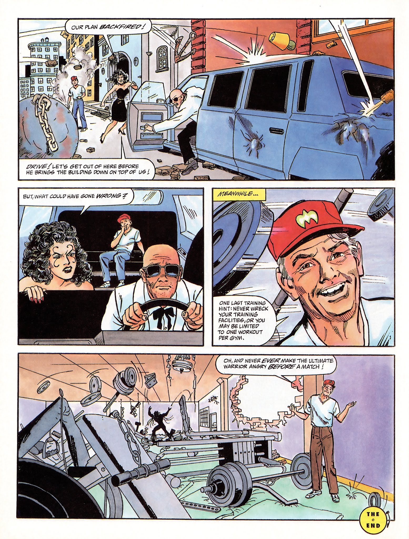 Read online WWF Battlemania comic -  Issue #2 - 24