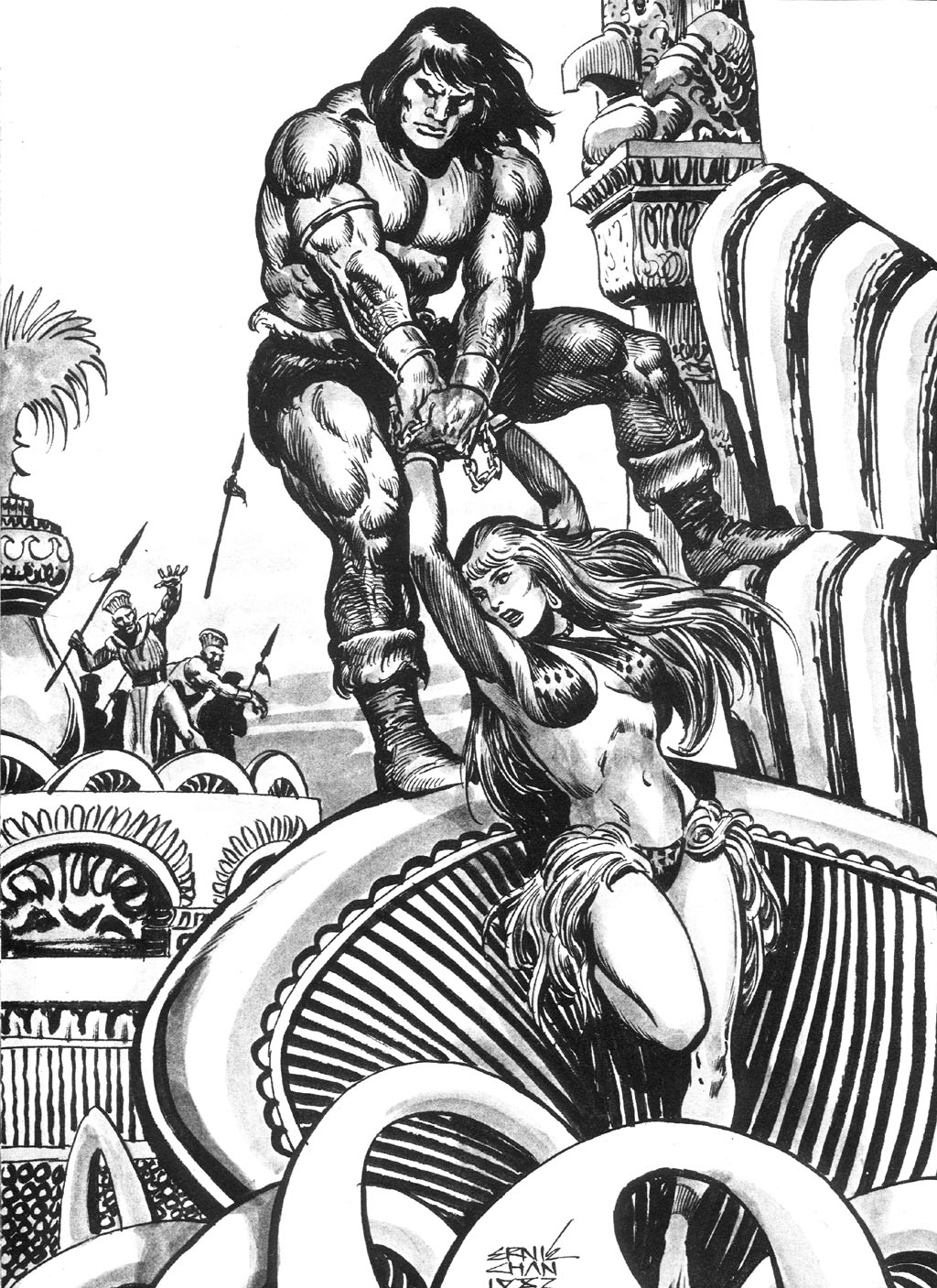 Read online The Savage Sword Of Conan comic -  Issue #87 - 60