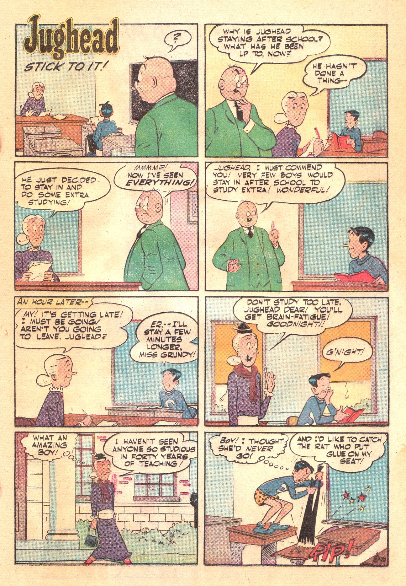 Read online Archie's Pal Jughead comic -  Issue #28 - 13