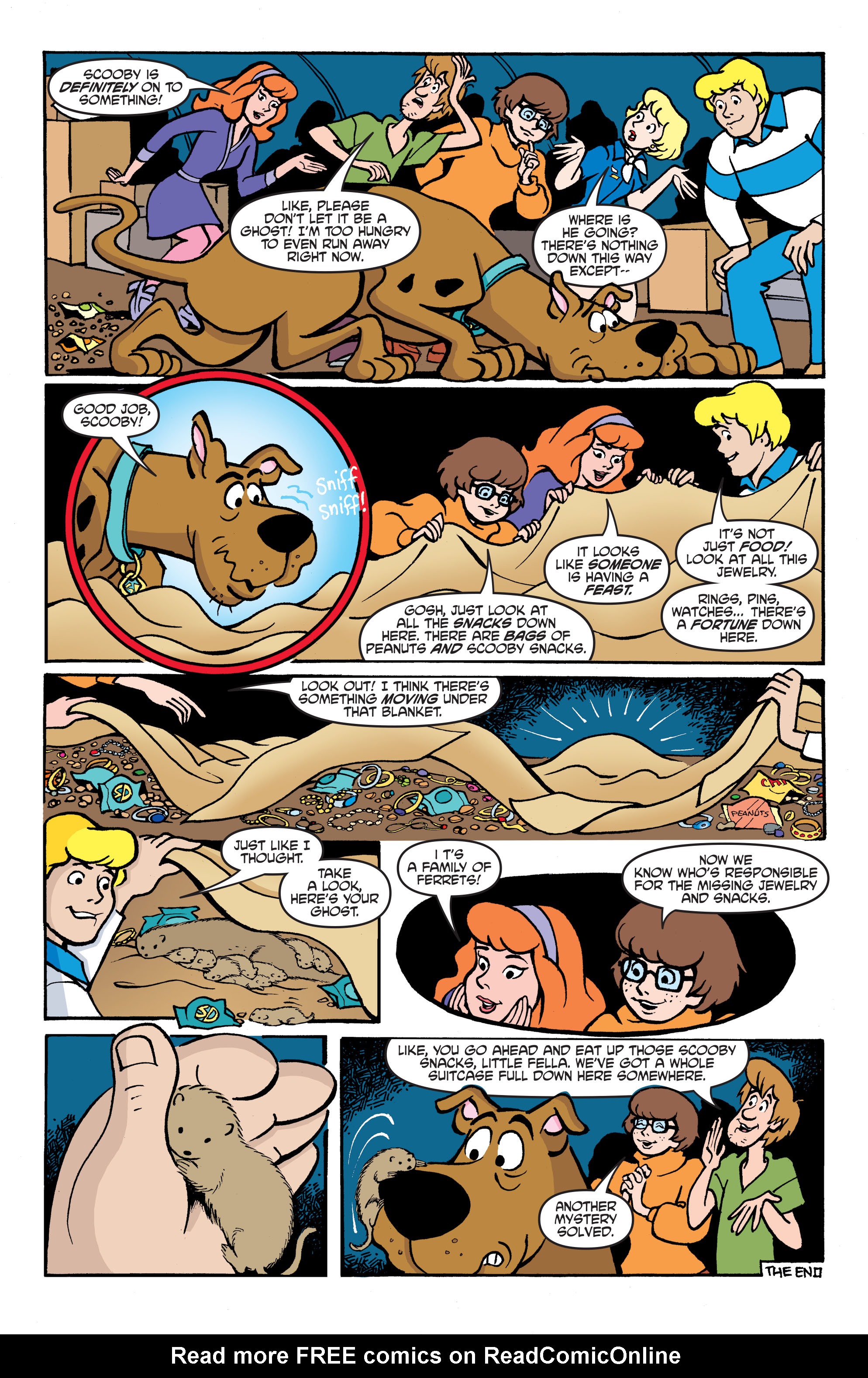 Read online Scooby-Doo: Where Are You? comic -  Issue #68 - 21