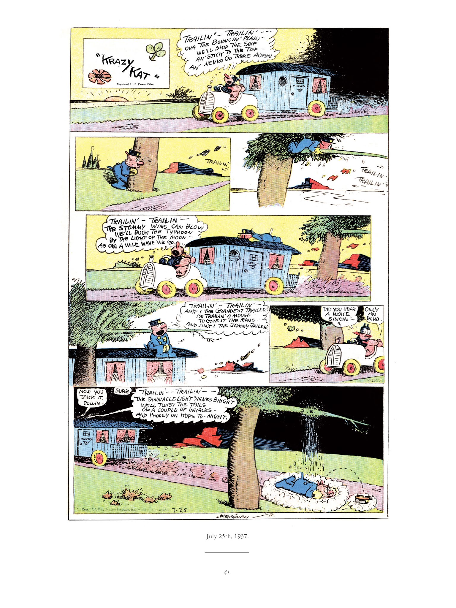 Read online Krazy & Ignatz comic -  Issue # TPB 10 - 39